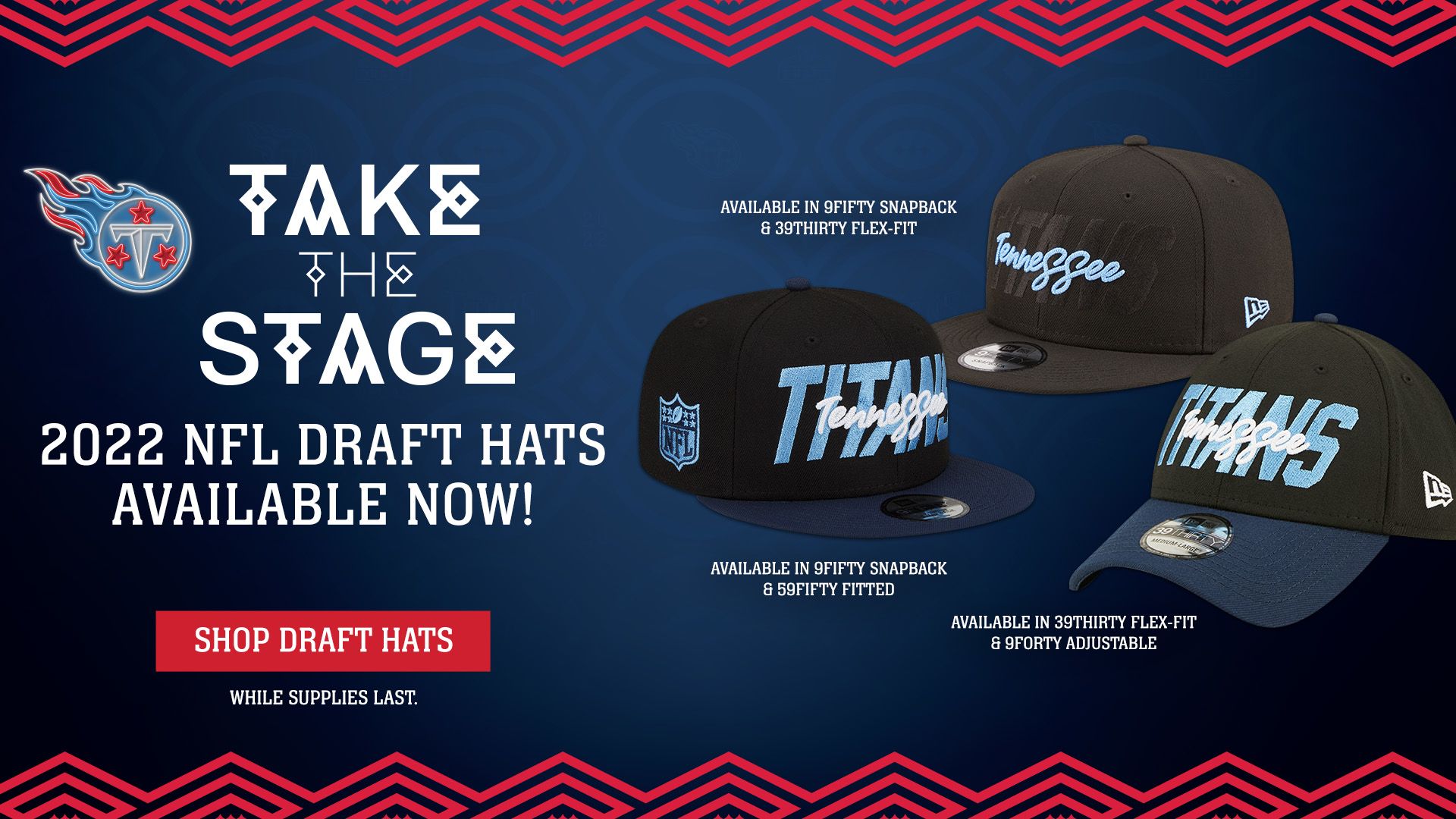 Official 2022 NFL Draft Hats