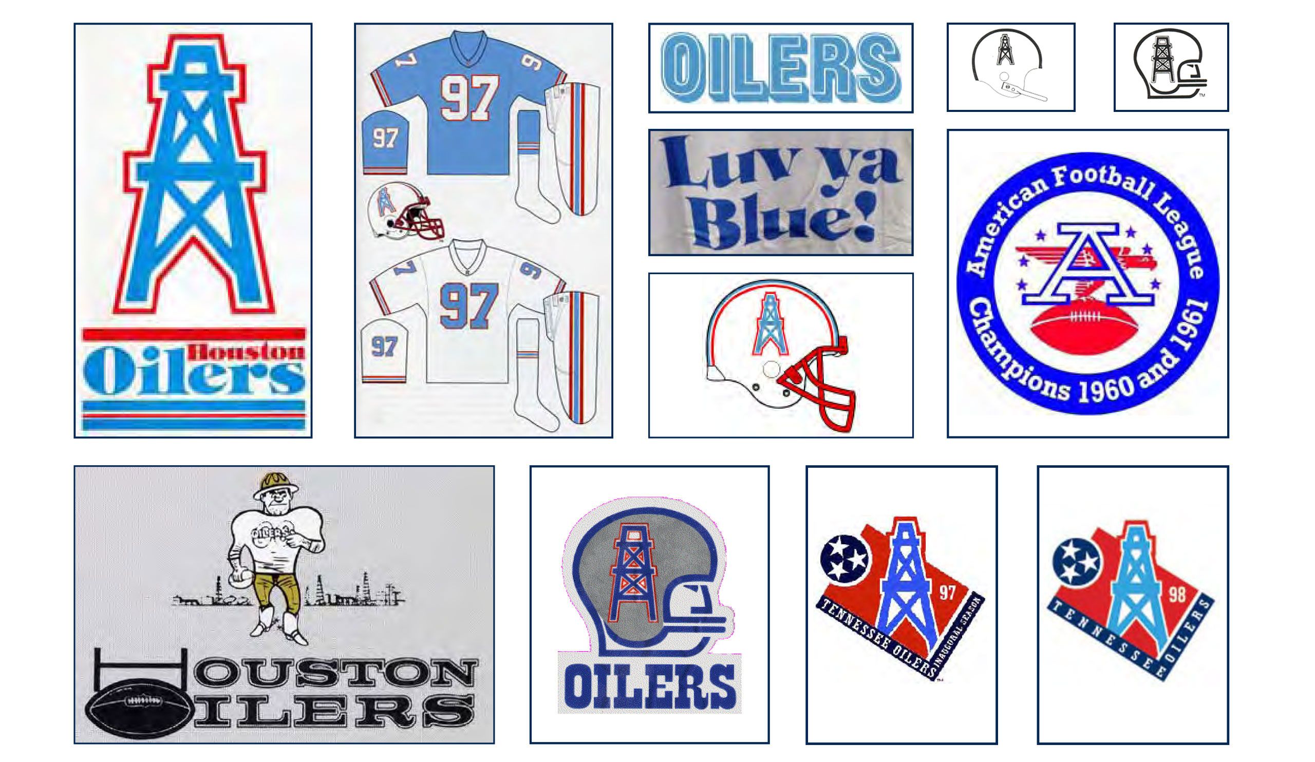 History of the Houston Oilers 