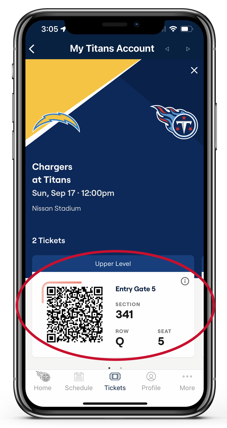 Titans Tickets