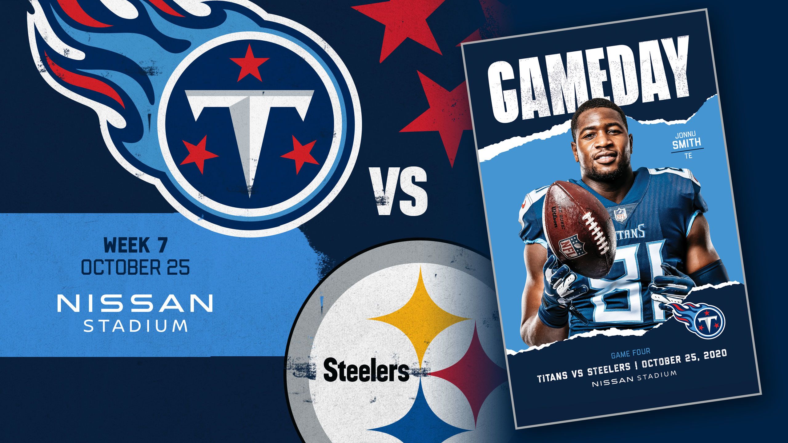 Titans Game Center Tennessee Titans vs Pittsburgh Steelers