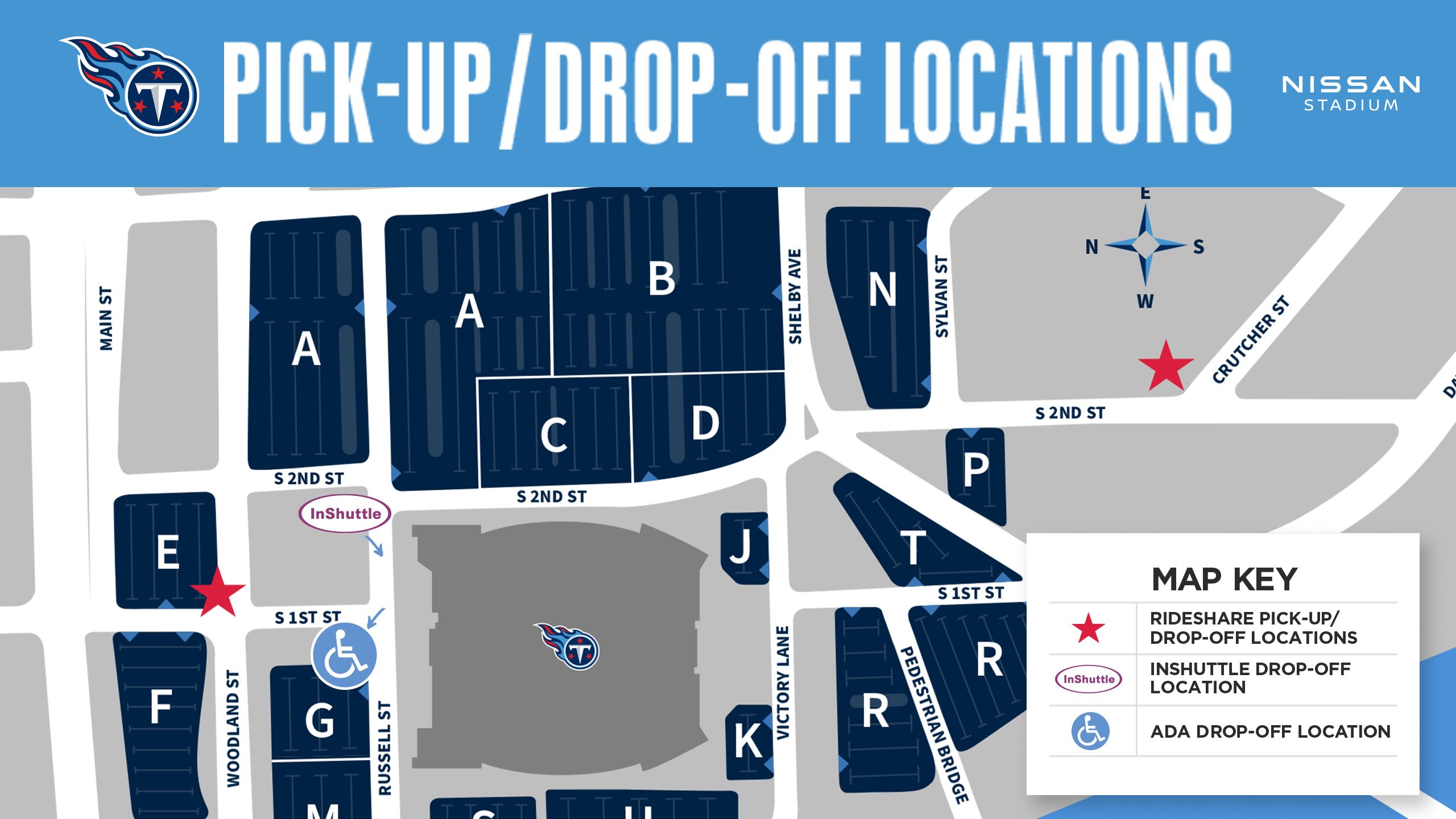 Titans Gameday Ticket Information