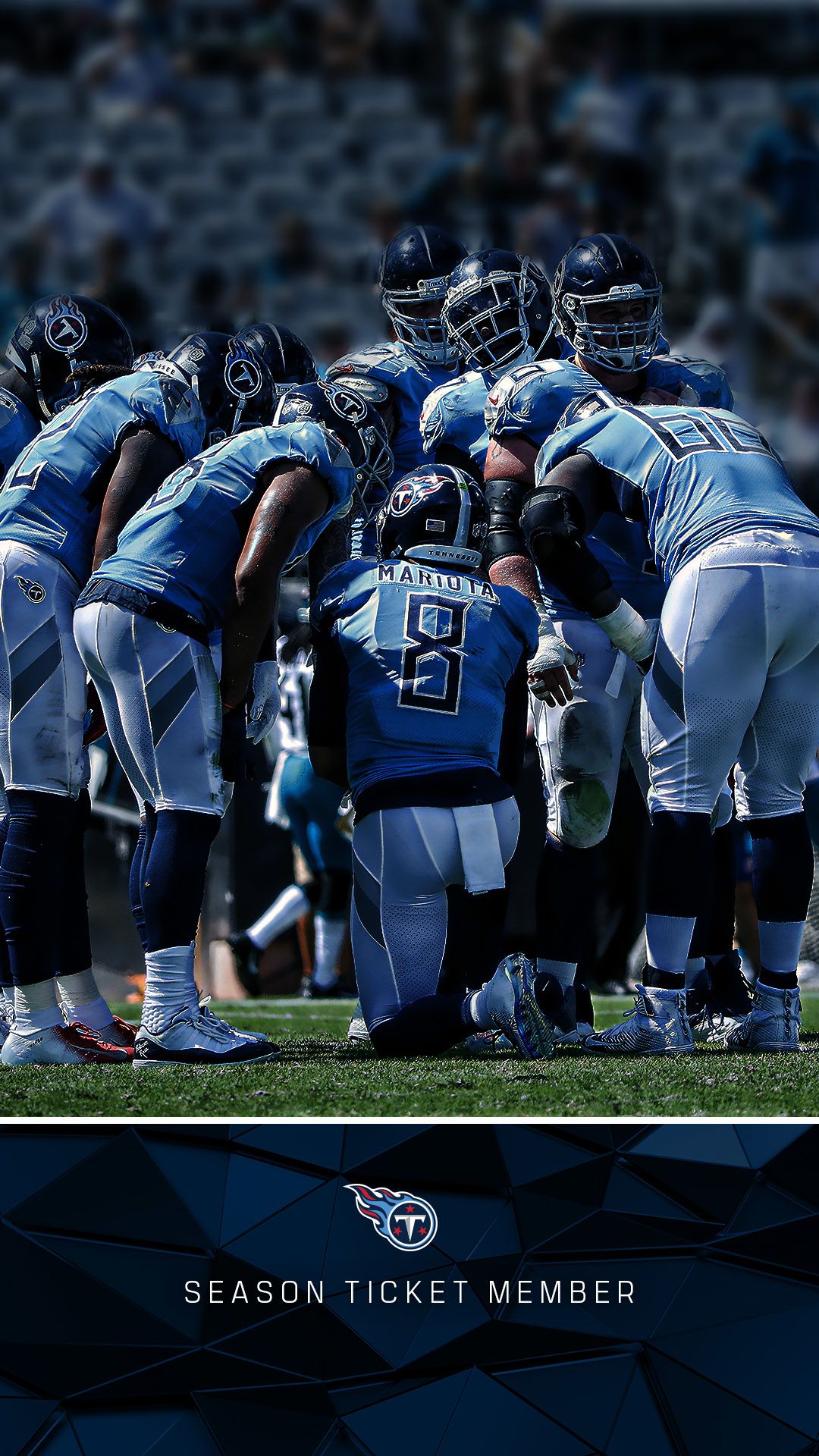 Download Tennessee Titans Blue NFL iPhone Wallpaper