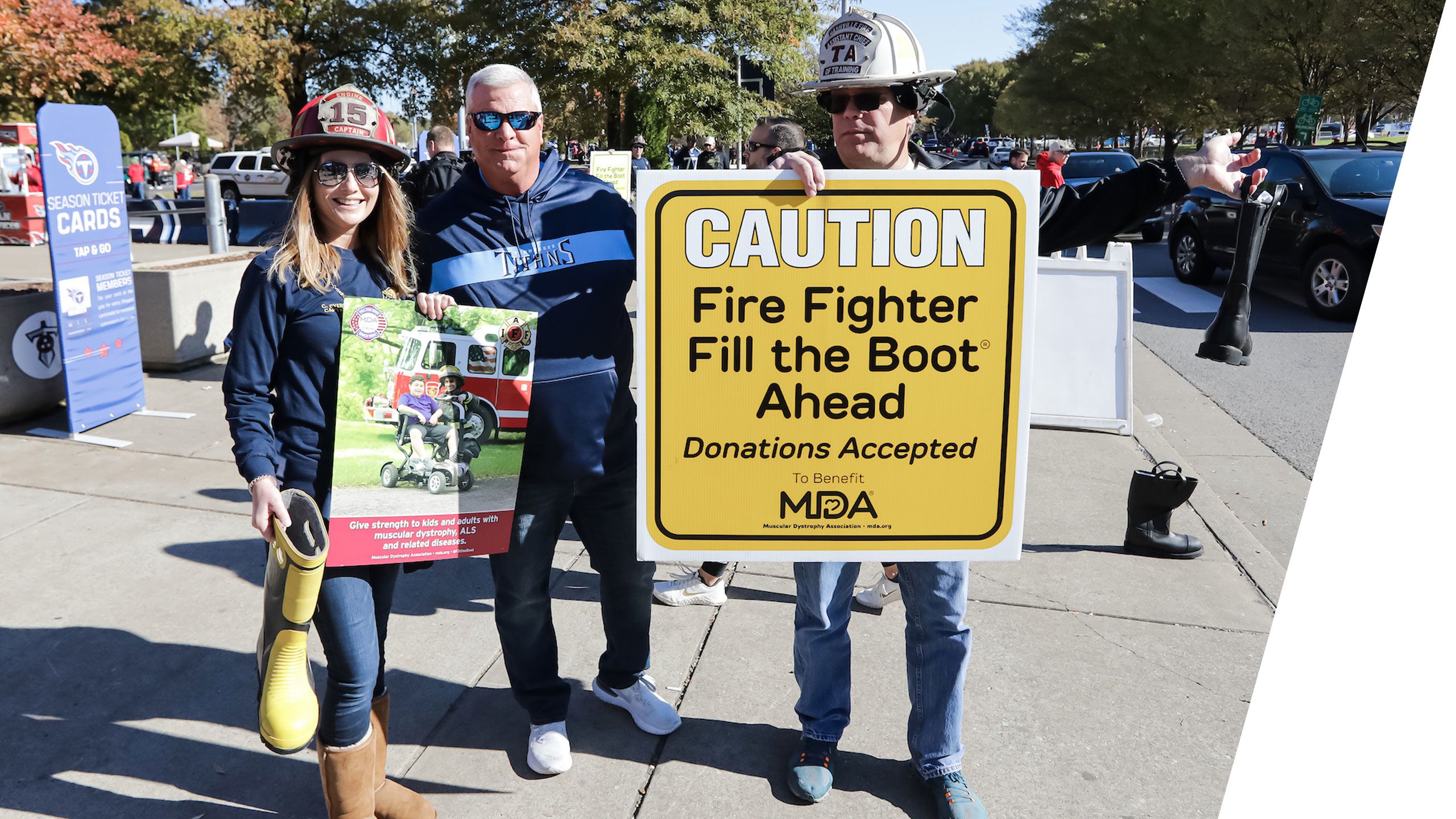 Fill the Boot benefiting Muscular Dystrophy Association