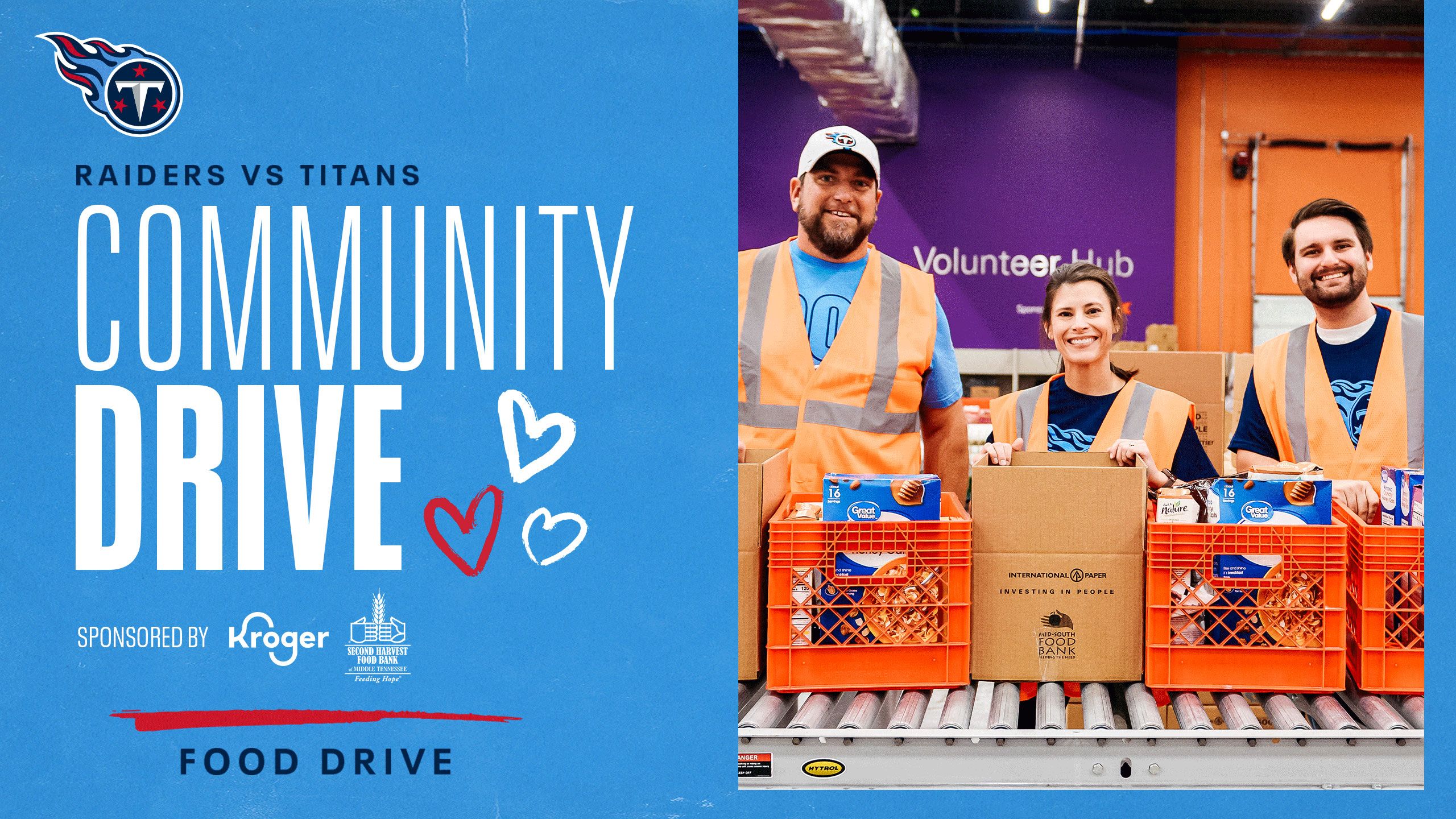 Titans Charity Drives