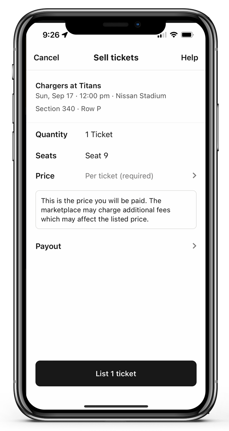 Titans Mobile Tickets  Tennessee Titans 