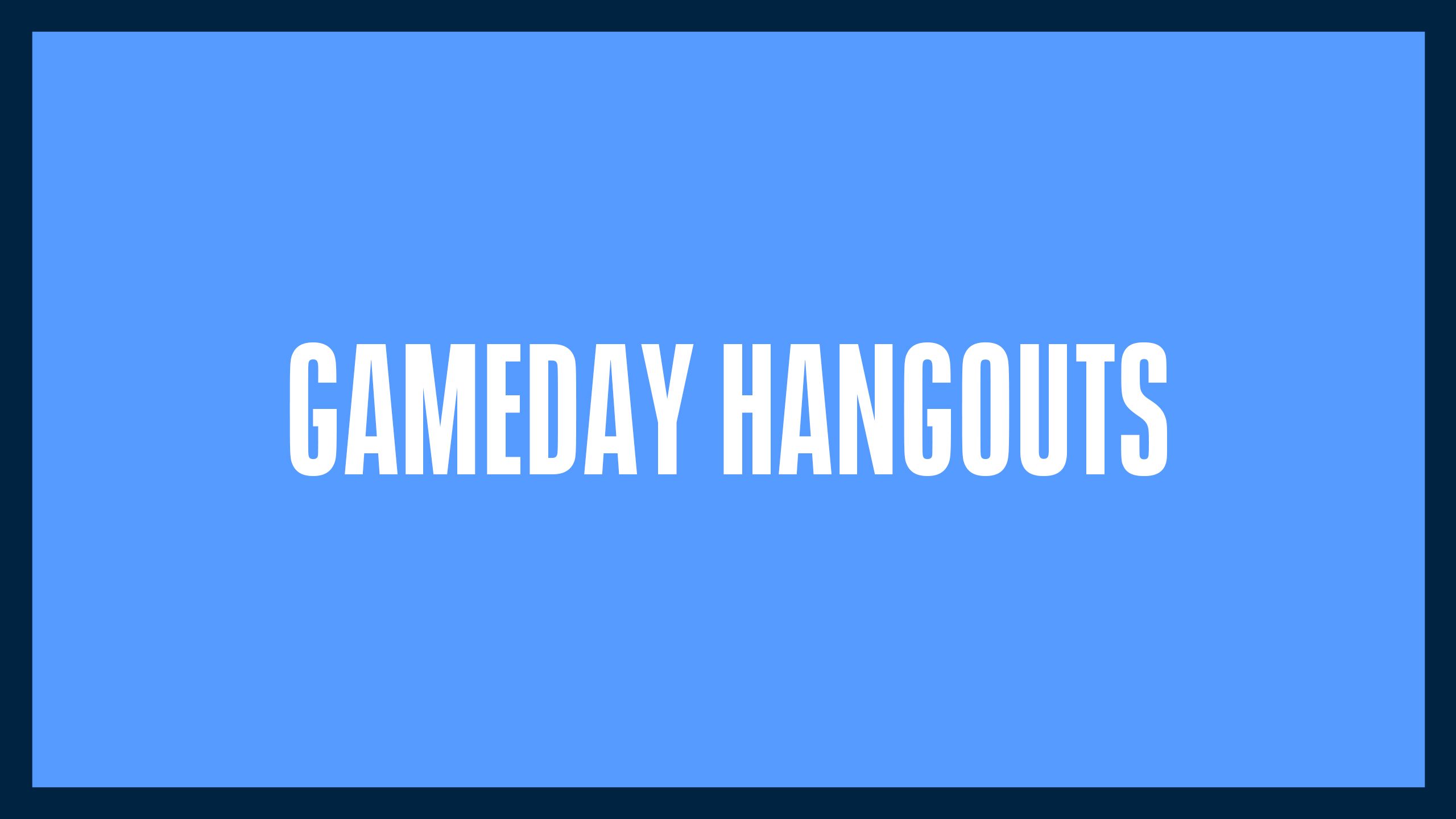 Titans Gameday Hangout Series