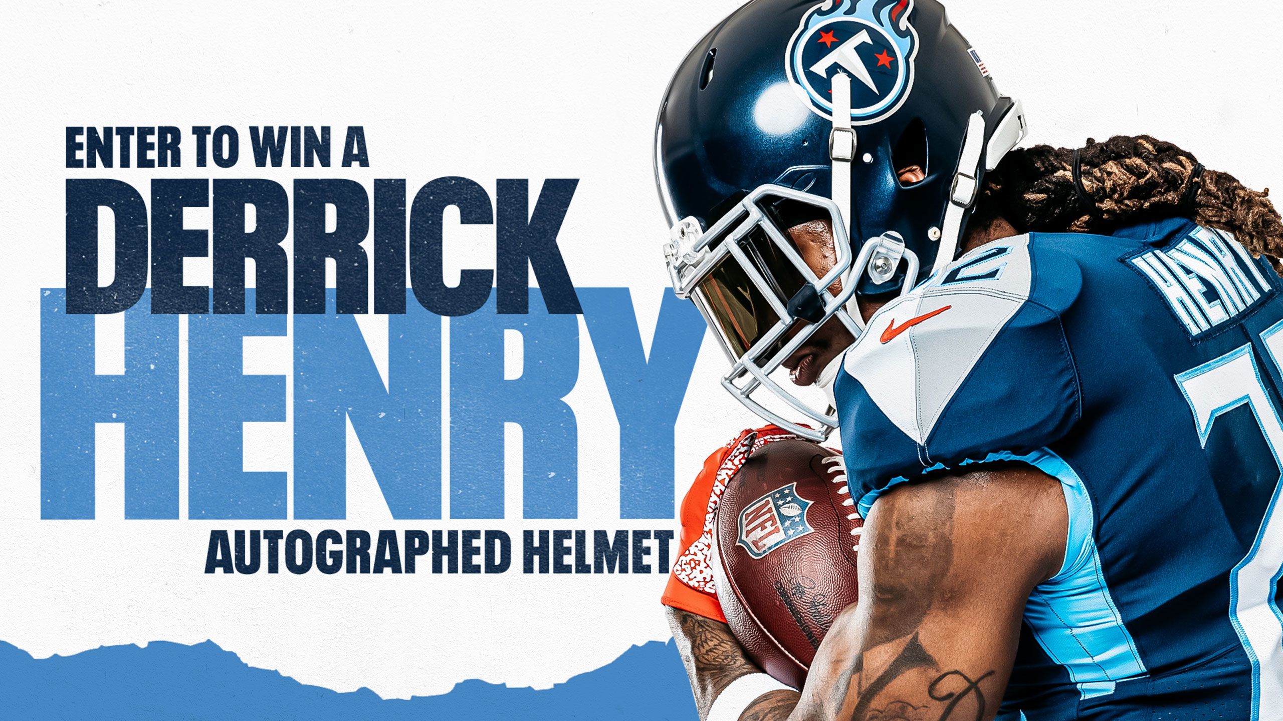 Derrick Henry Autographed Helmet