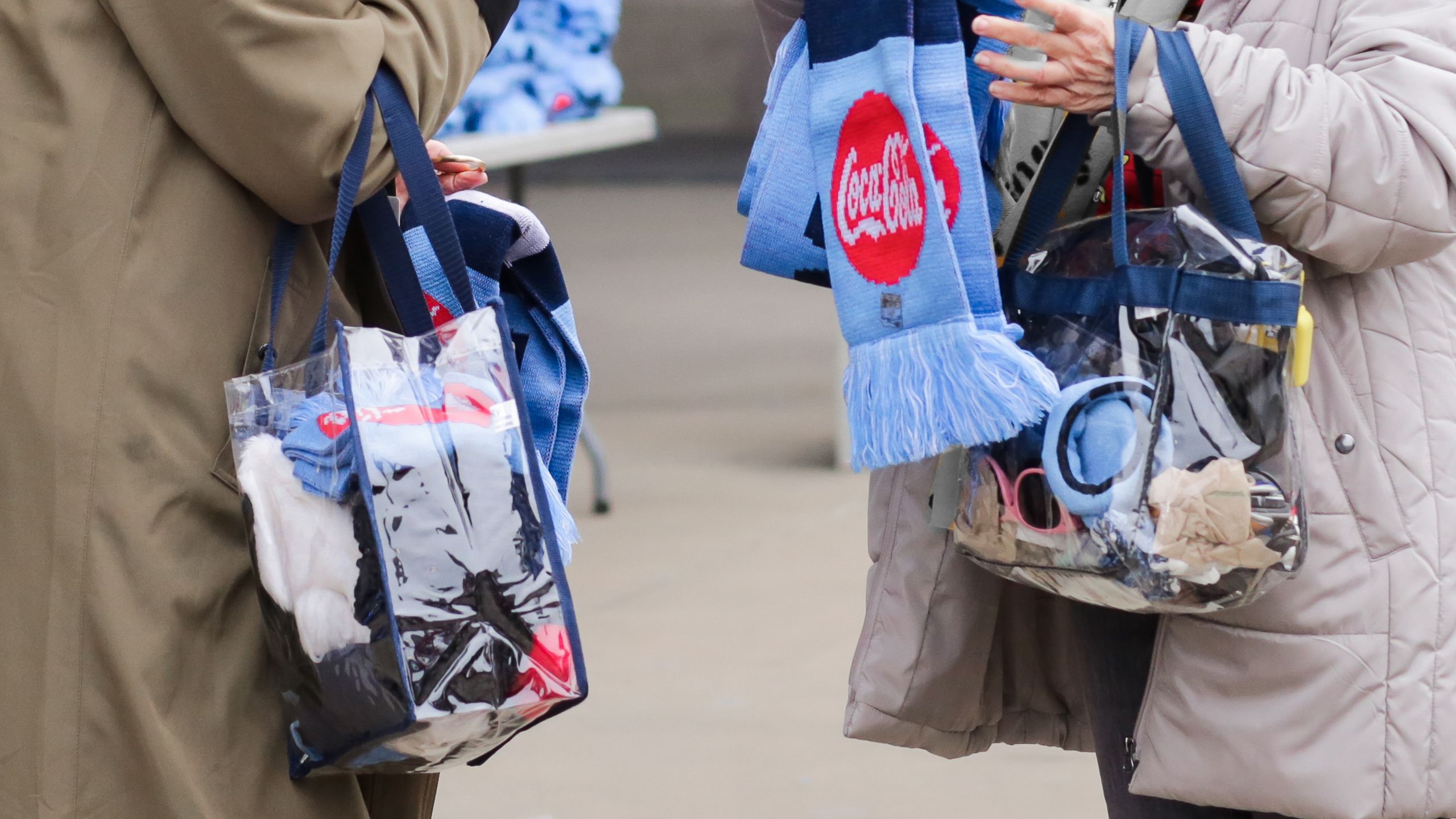 Little Earth Tennessee Titans Clear Stadium Bag