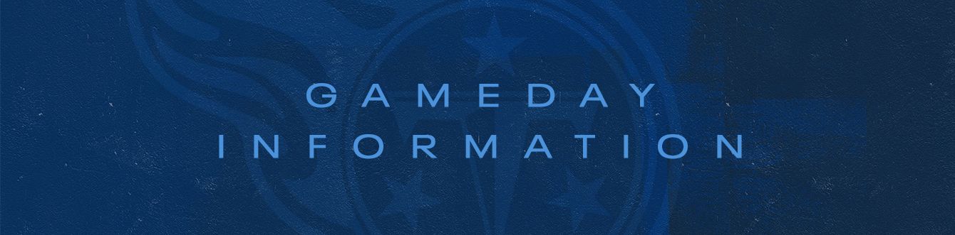 Titans Gameday Ticket Information