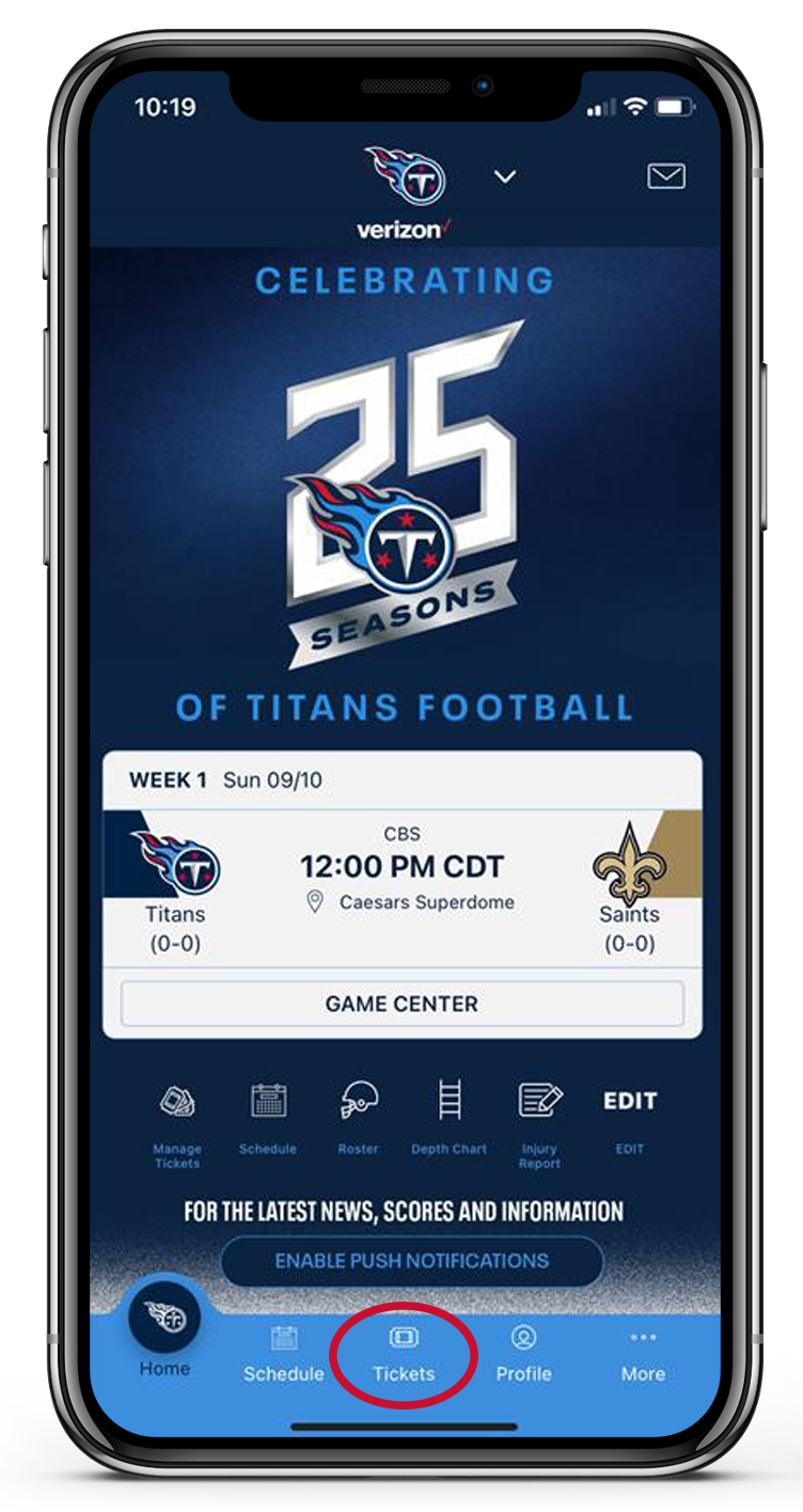 Titans Gameday Ticket Information  Tennessee Titans 