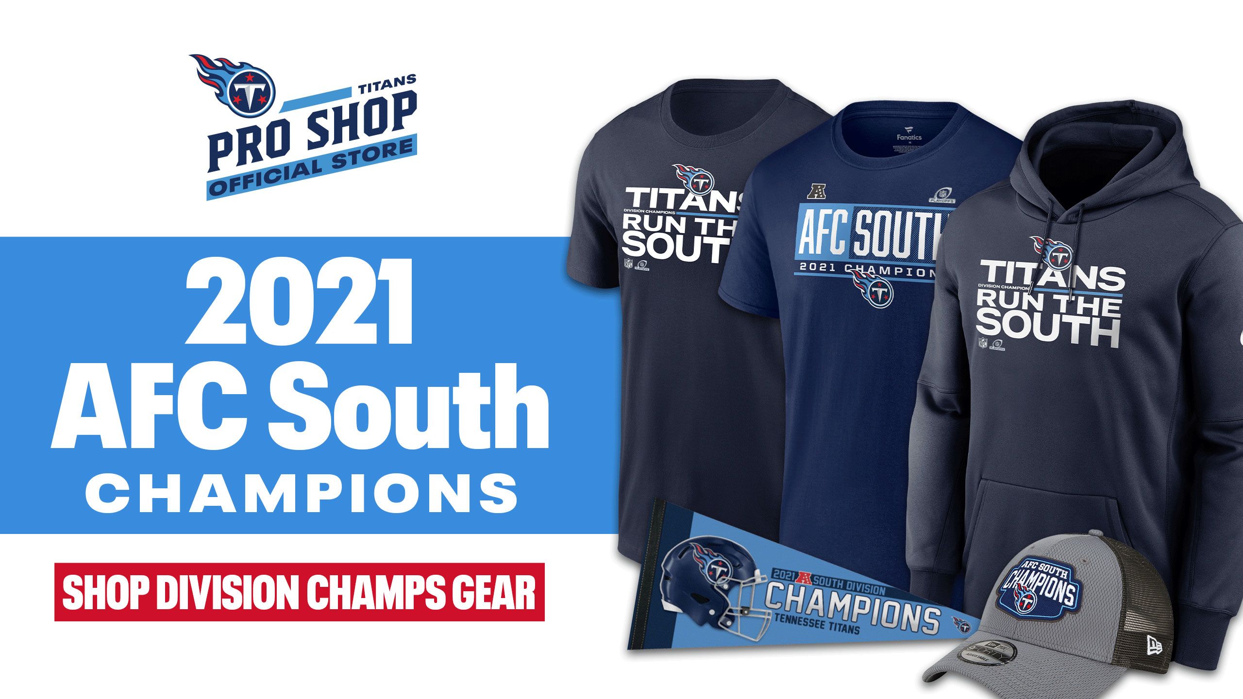 afc south champion shirts