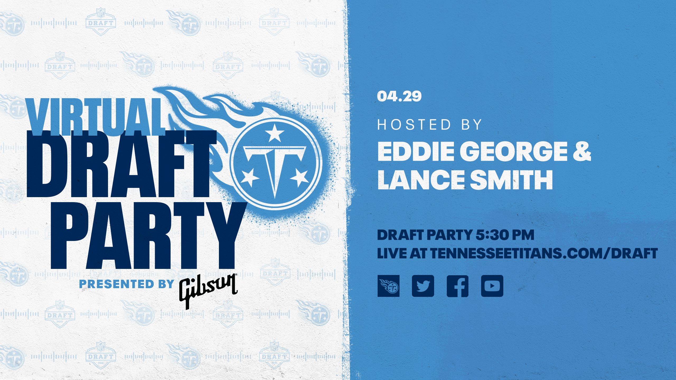 Virtual Draft Party presented by Gibson