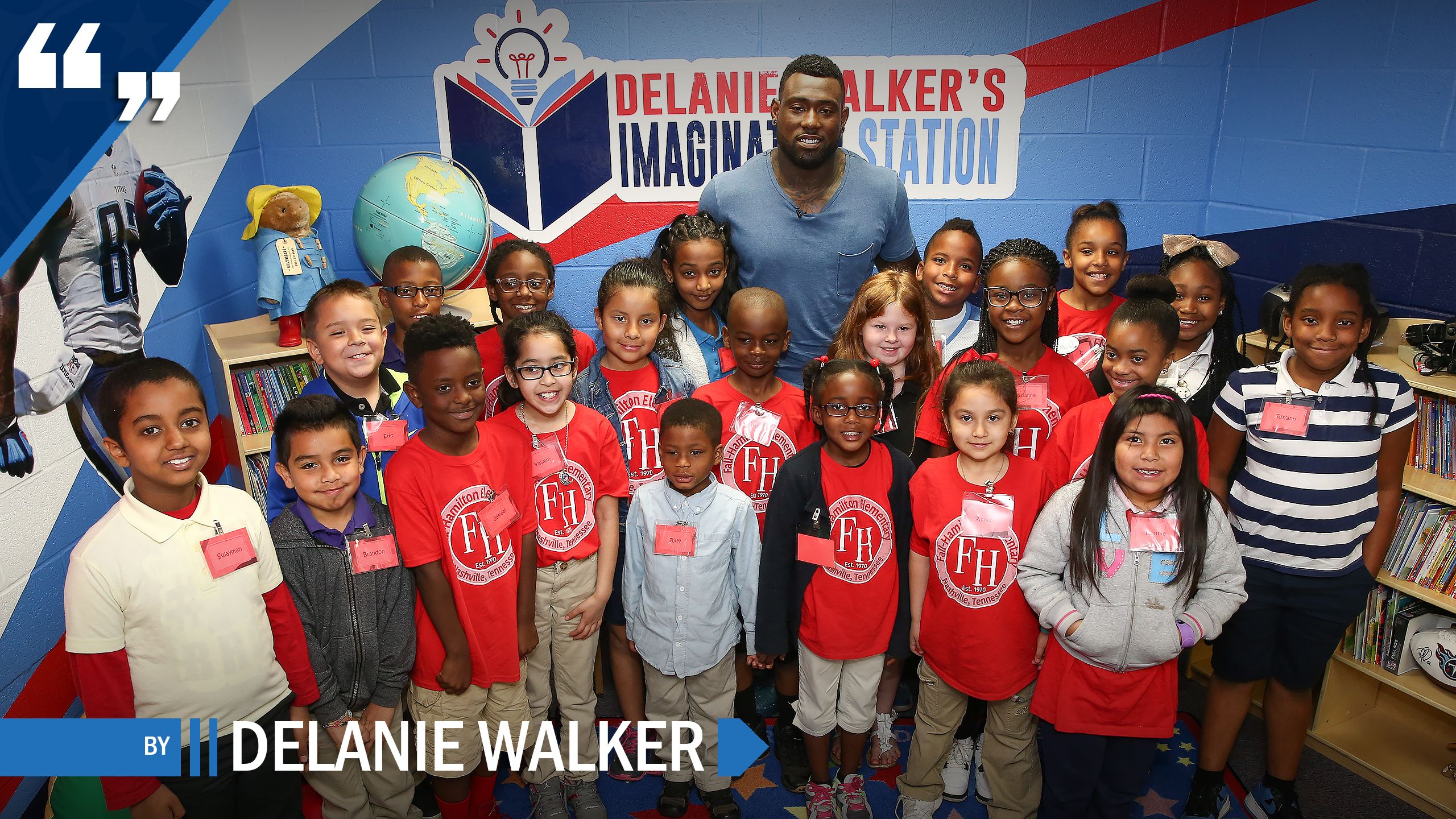 Titans' Delanie Walker to Fans: Stay Home - Tennessee Star