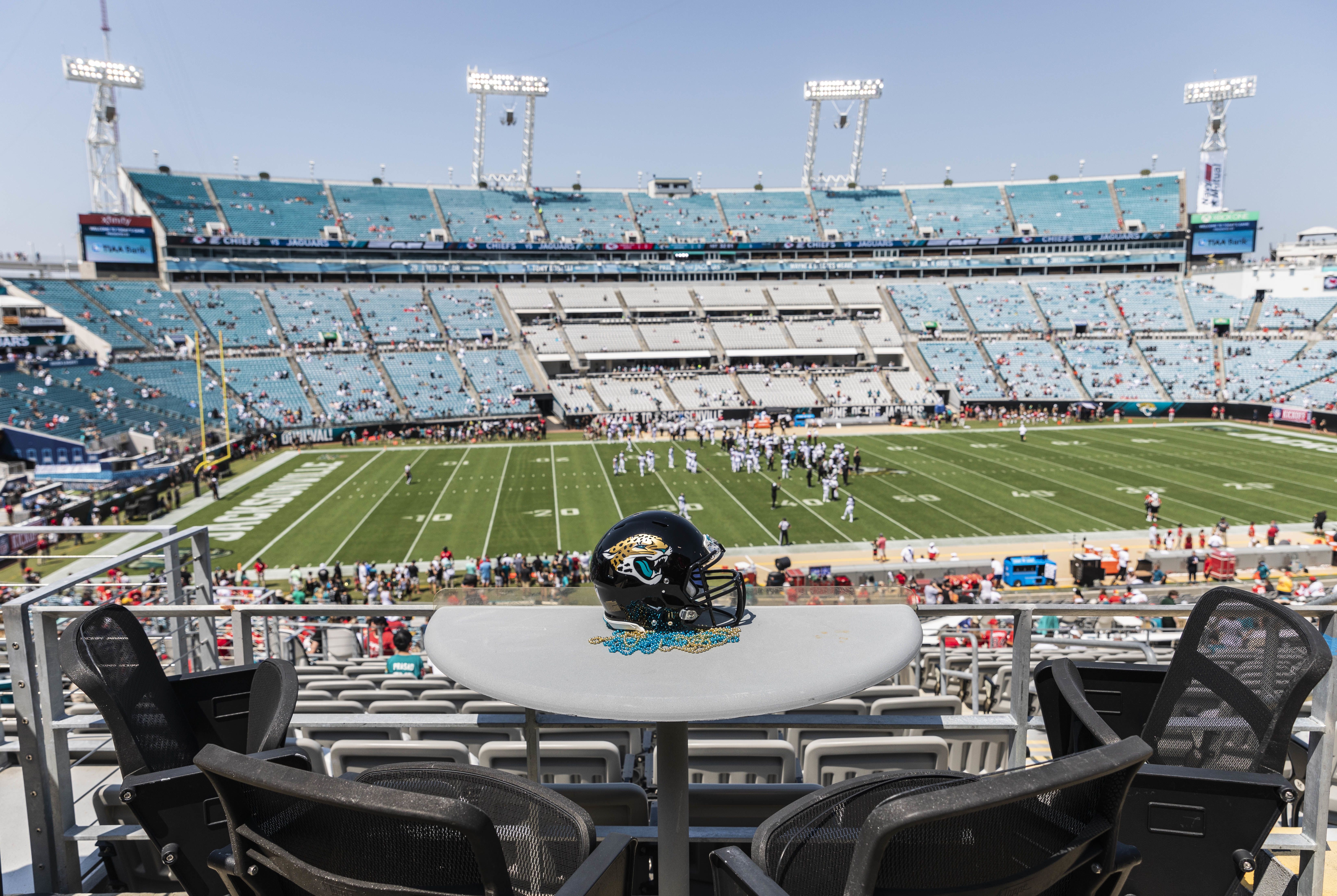 New changes to EverBank Field's club seats