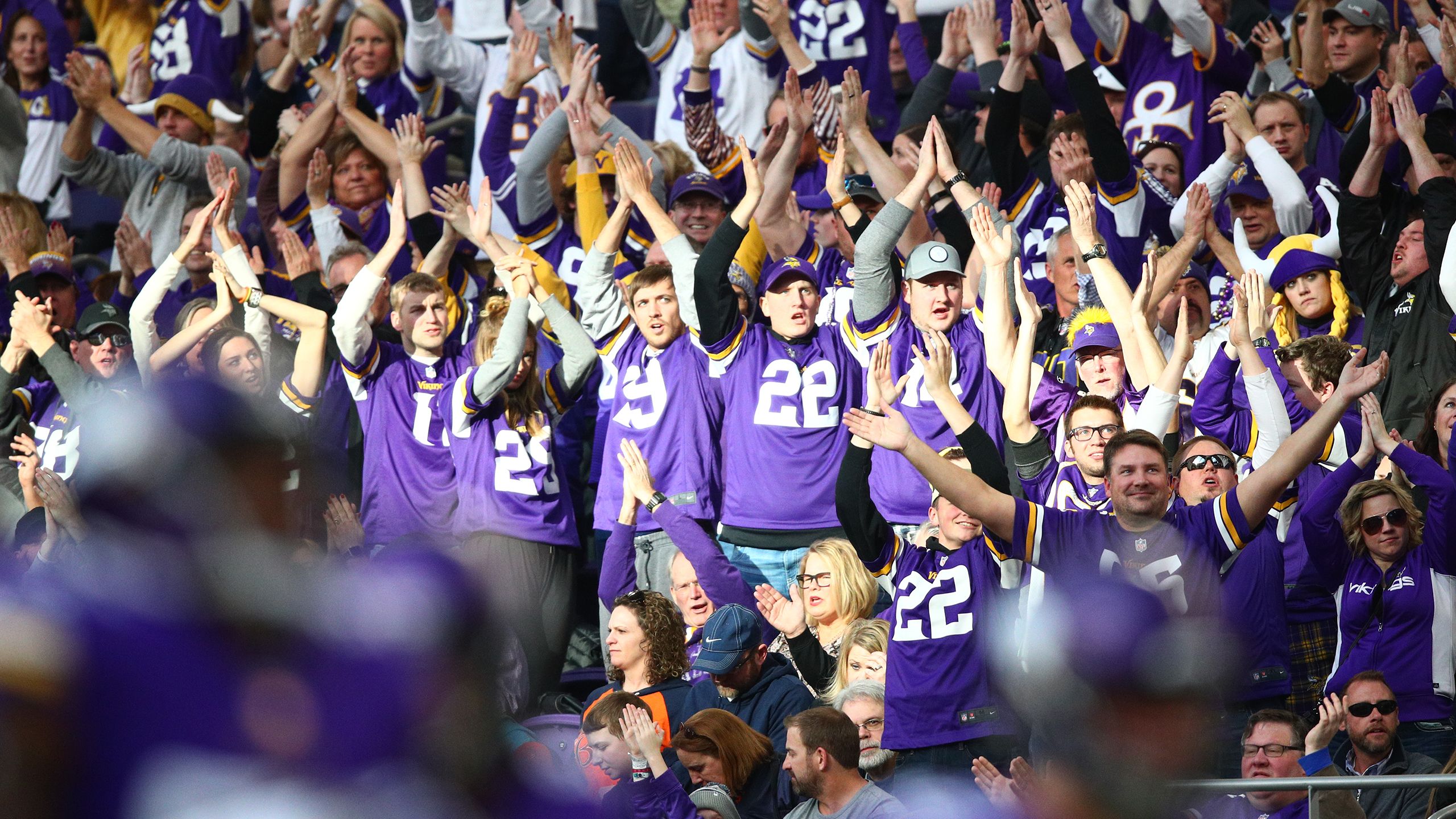 Minnesota Vikings Hometown LED Screens for Sporting Events