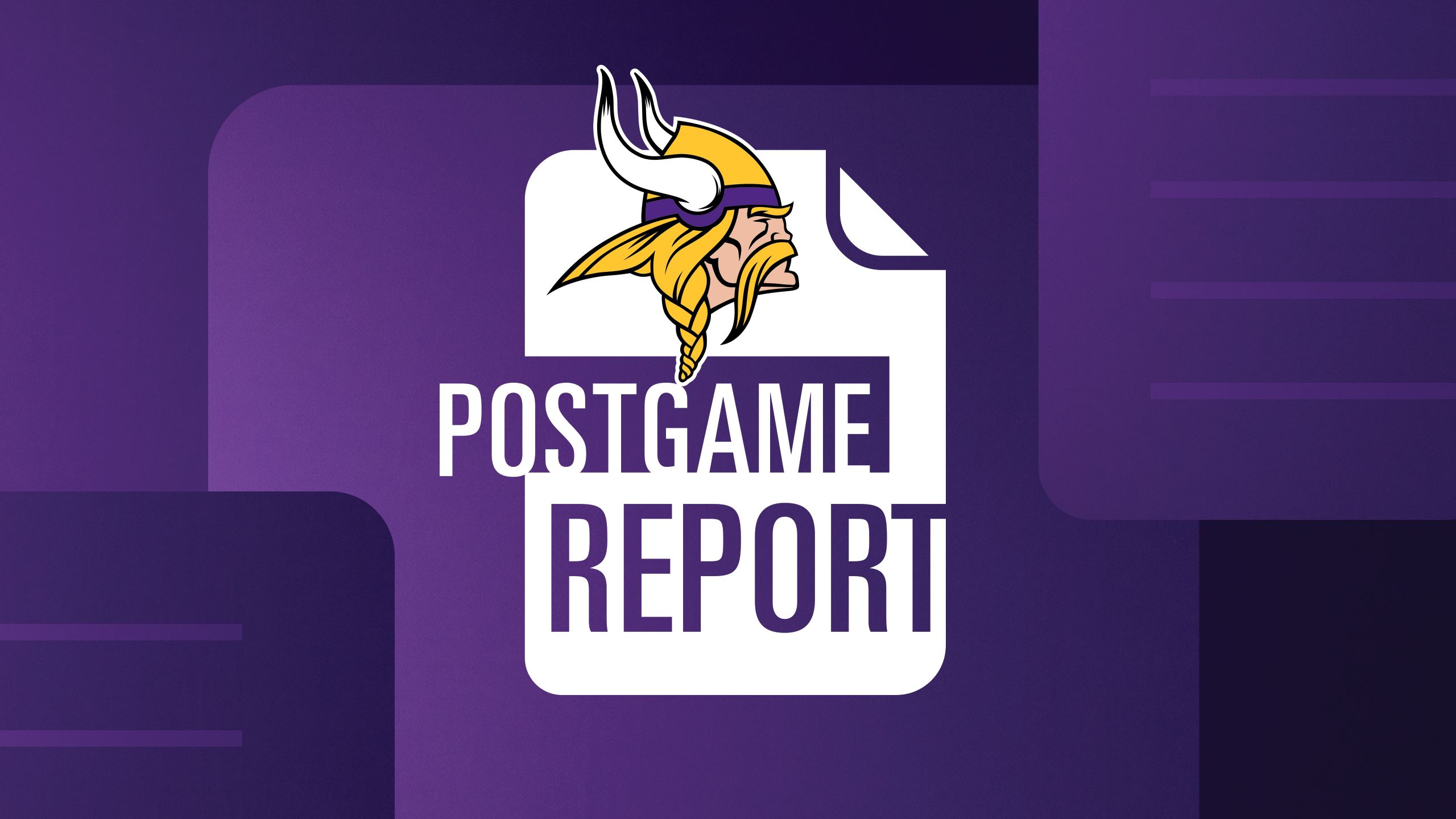 Postgame Report