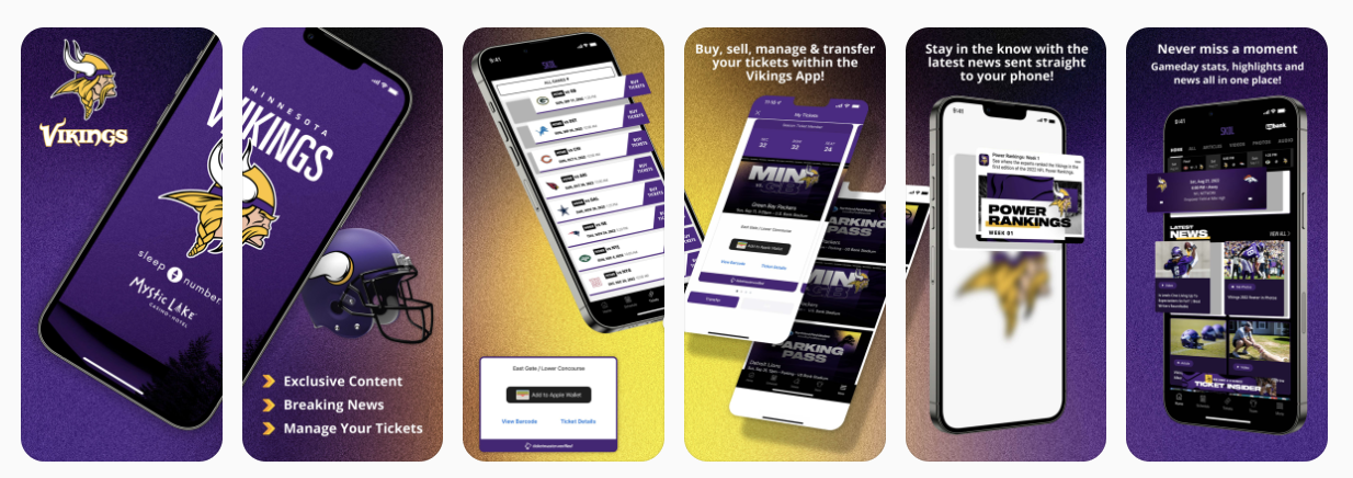 Minnesota Vikings Chat Page - App