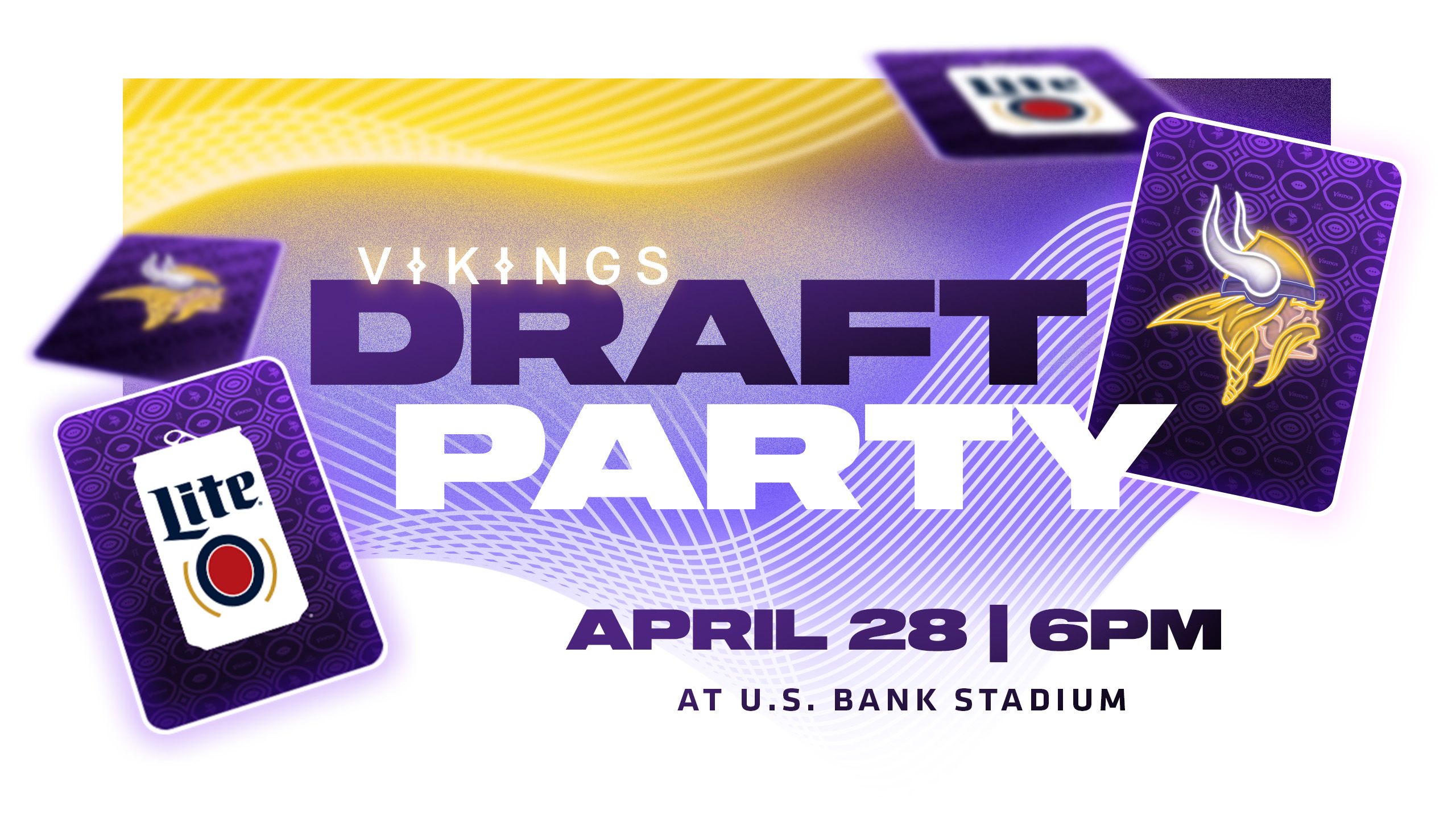 Miller Lite Vikings Draft Party is back