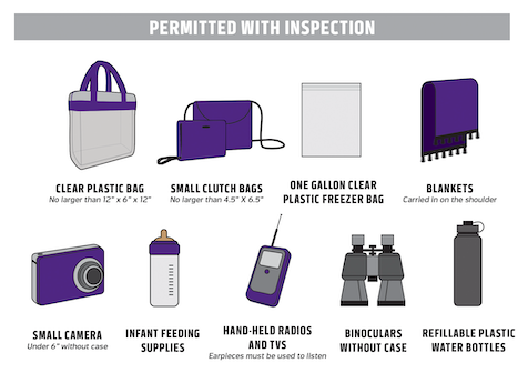 concert clear bag policy