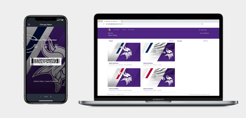 Vikings Digital Ticketing  Minnesota Vikings –