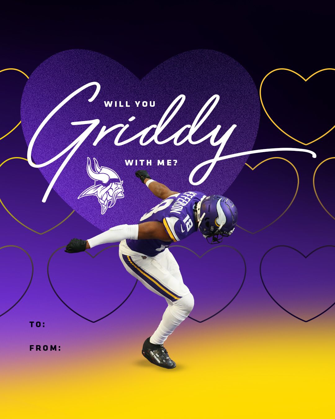 Valentines  Minnesota Vikings –