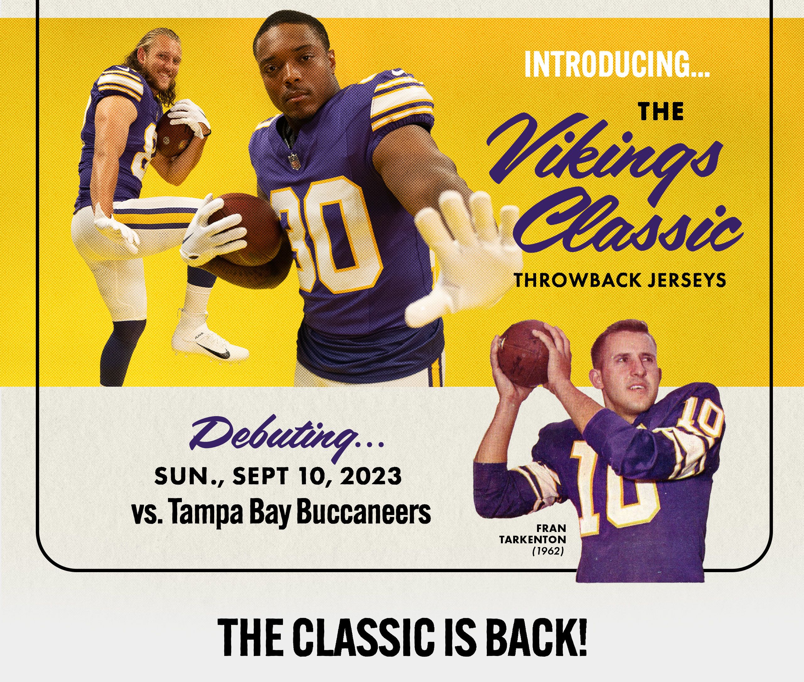 Minnesota Vikings Classic Jerseys–