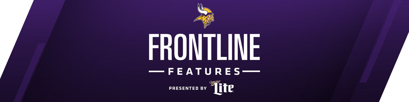 Purple Minnesota Vikings Miller Lite Vikings Foundation