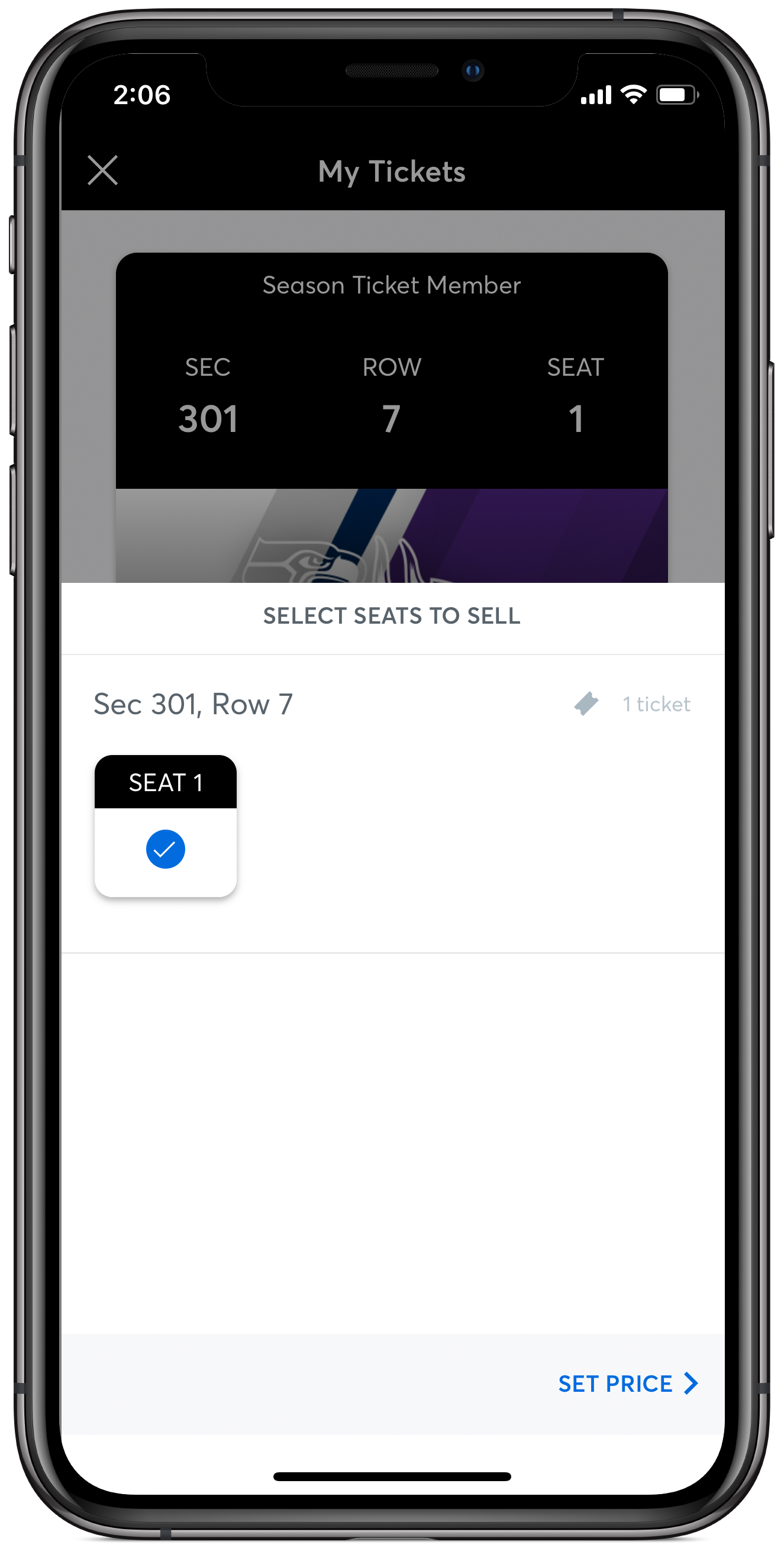 NFL Season Ticket Resale