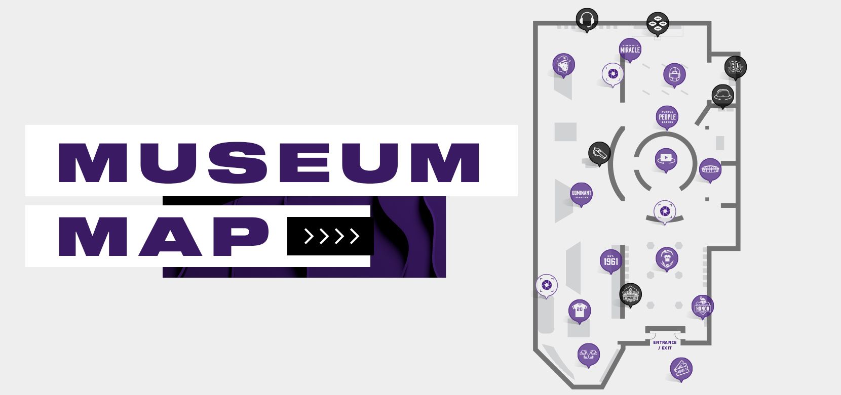 Minnesota Vikings Fan Museum Exhibit Design