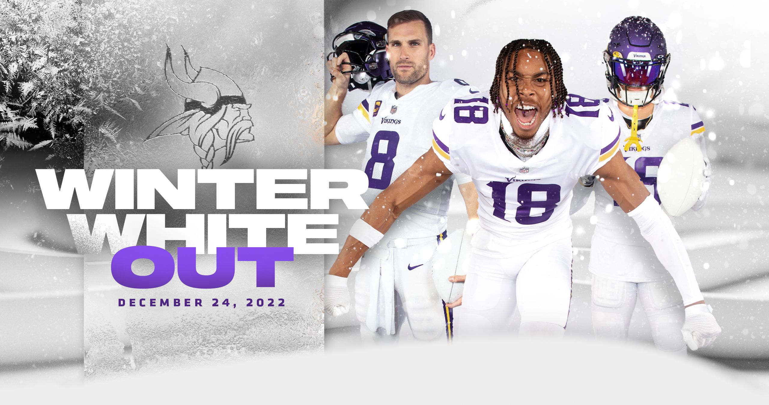 Minnesota Vikings Unveil 'Winter Whiteout' Uniforms For Saturday