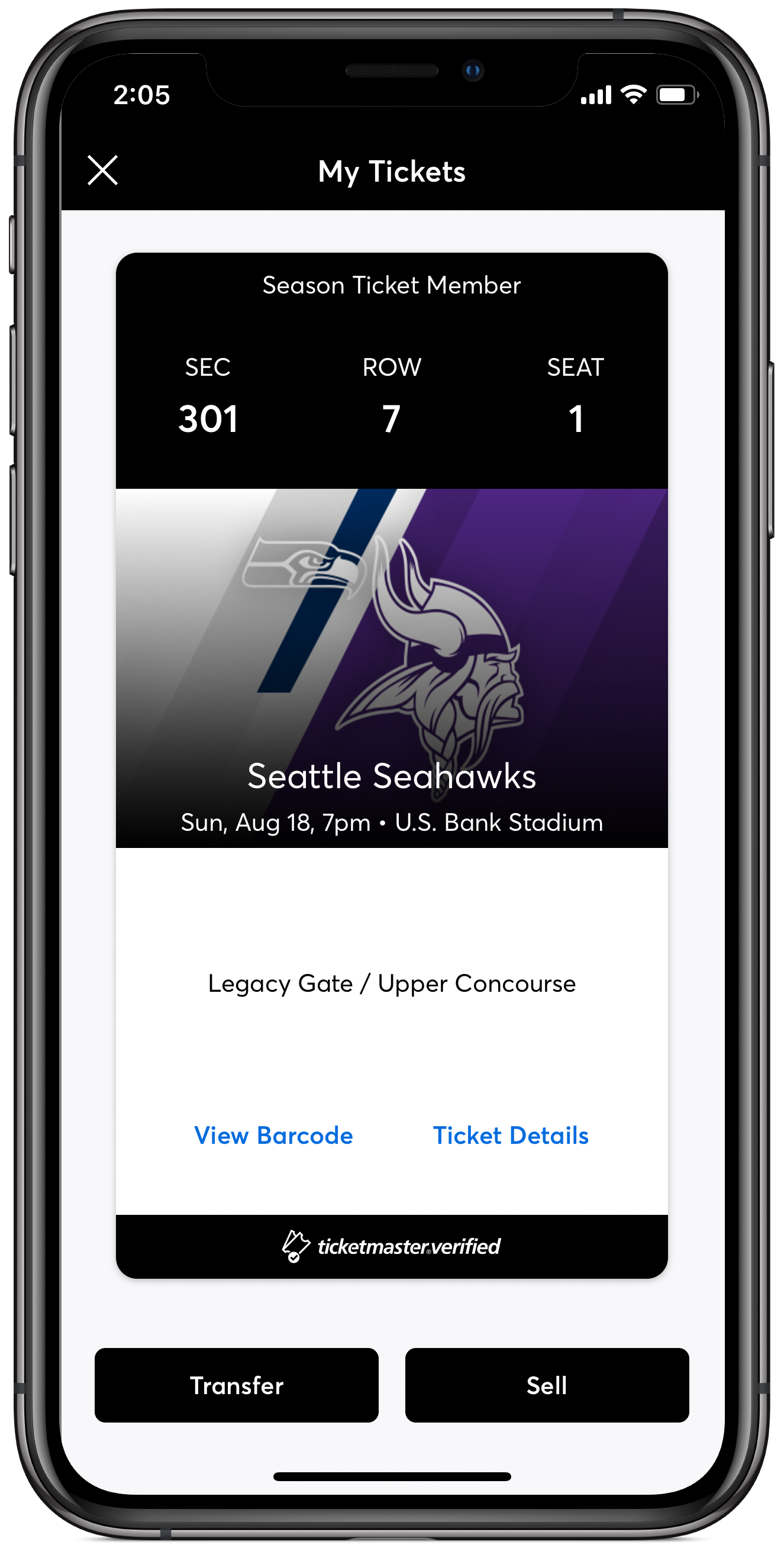 Sell Your Tickets  Minnesota Vikings –