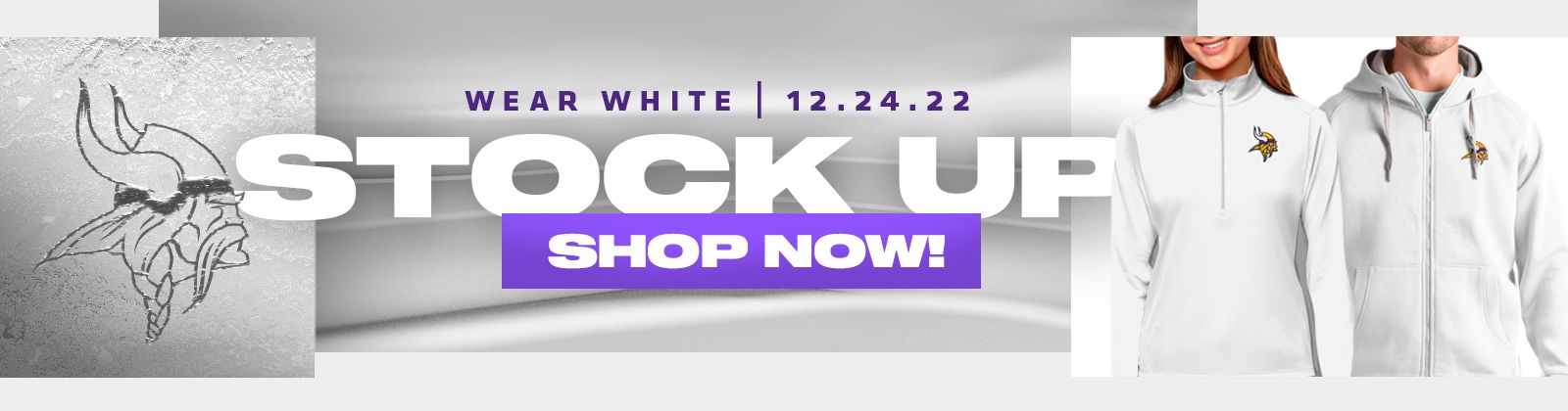 Vikings to wear all white for white out against Giants