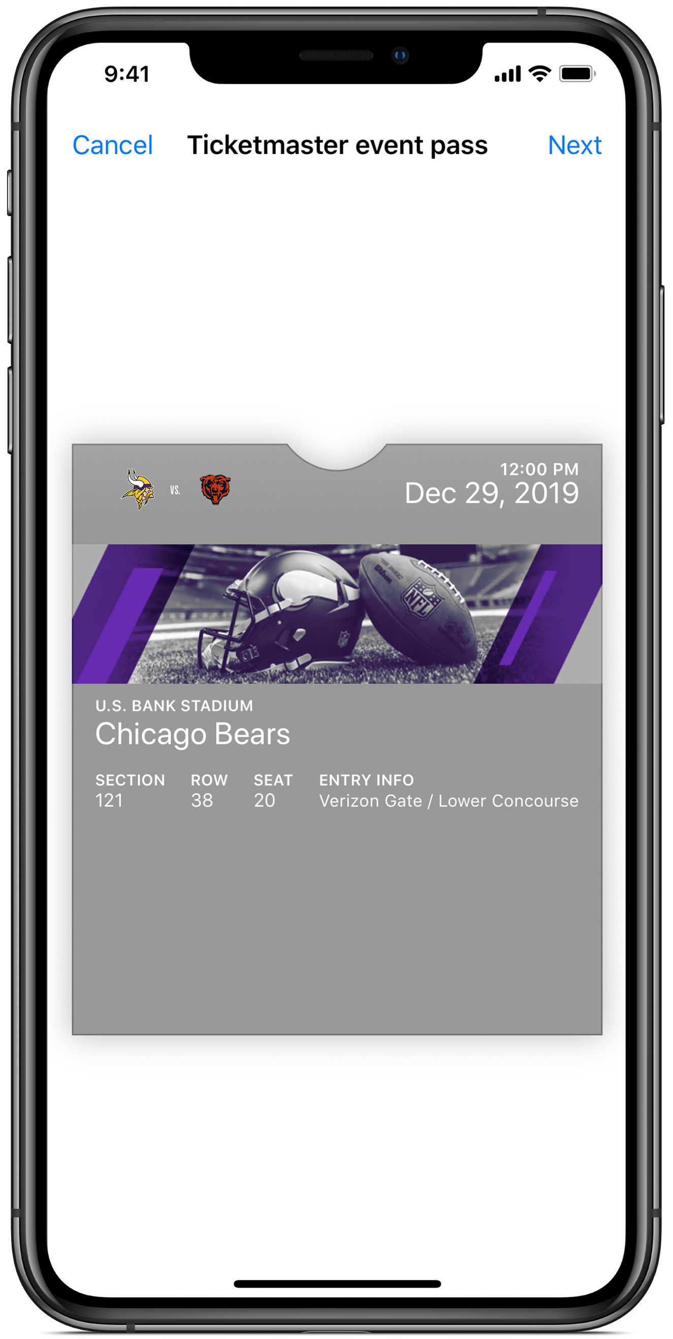 Access Your Digital Tickets  Minnesota Vikings –