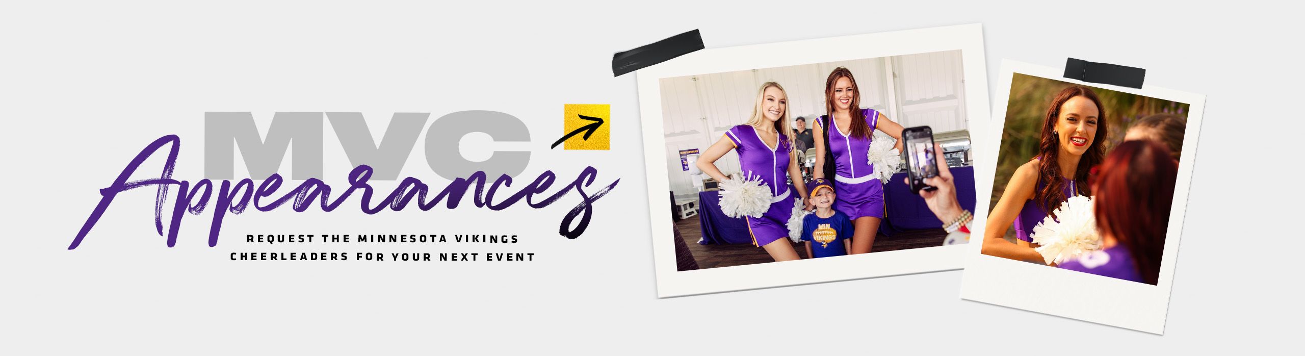 Minnesota Vikings Cheerleaders - Now on Sale! Get your copy of our