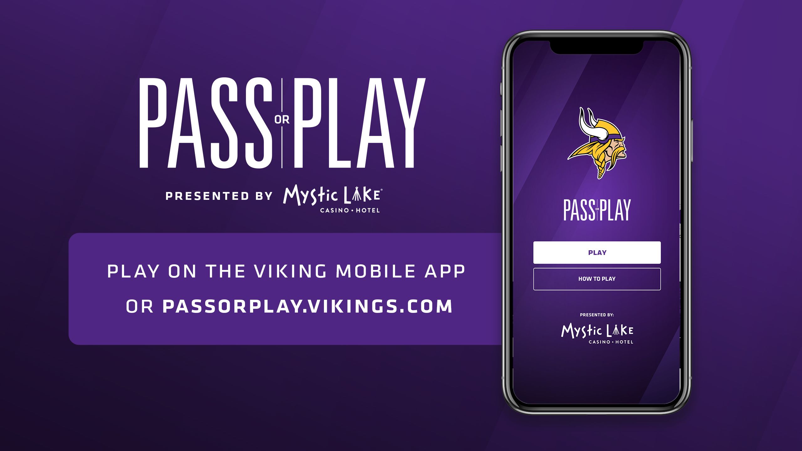 Check Out 'Pass or Play' Online or Via The Vikings App