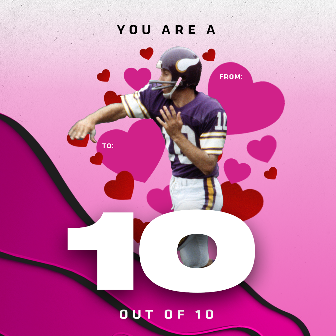 Valentines  Minnesota Vikings –