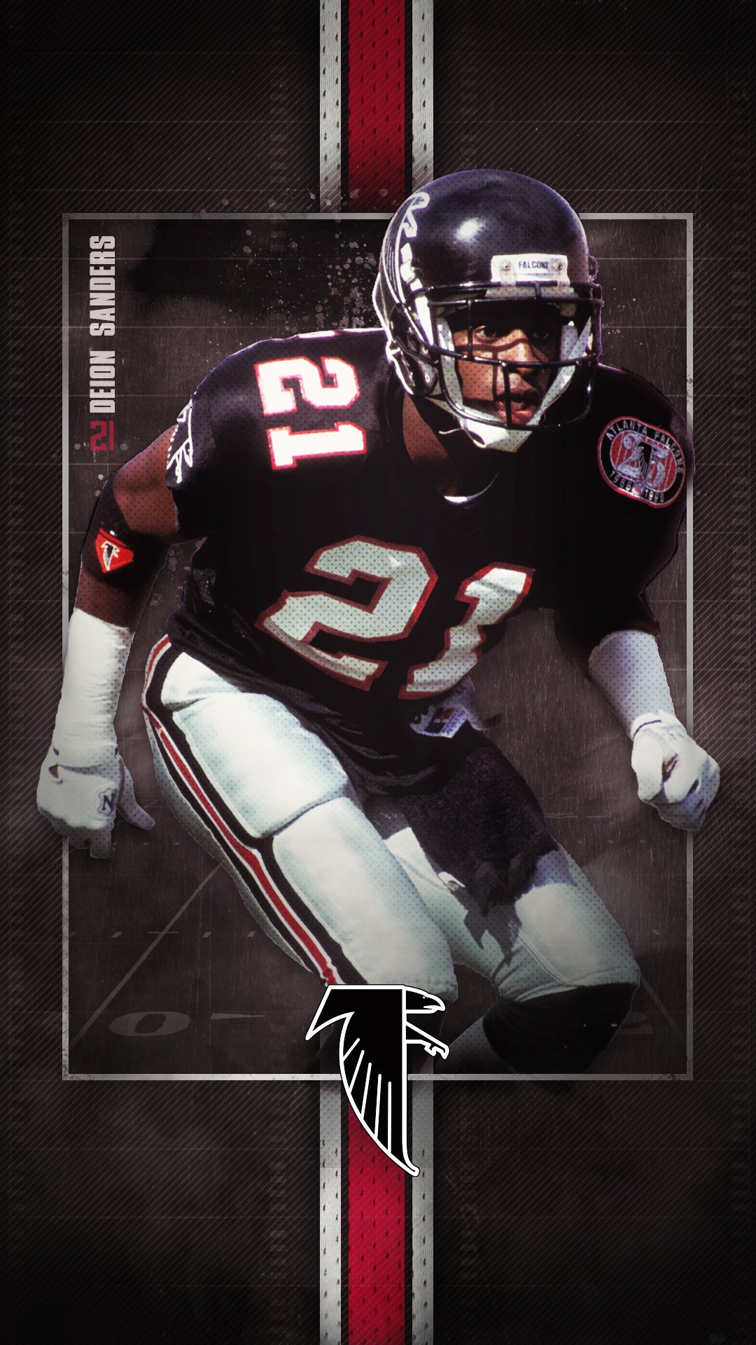 Atlanta Falcons old logo, old Atlanta Falcons wallpaper