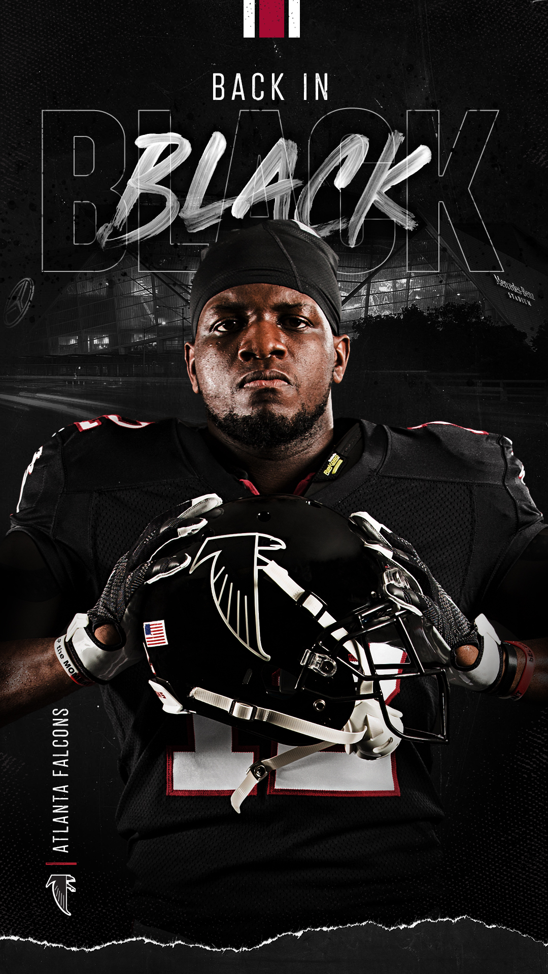 Atlanta Falcons - This Sunday, we're back in black.