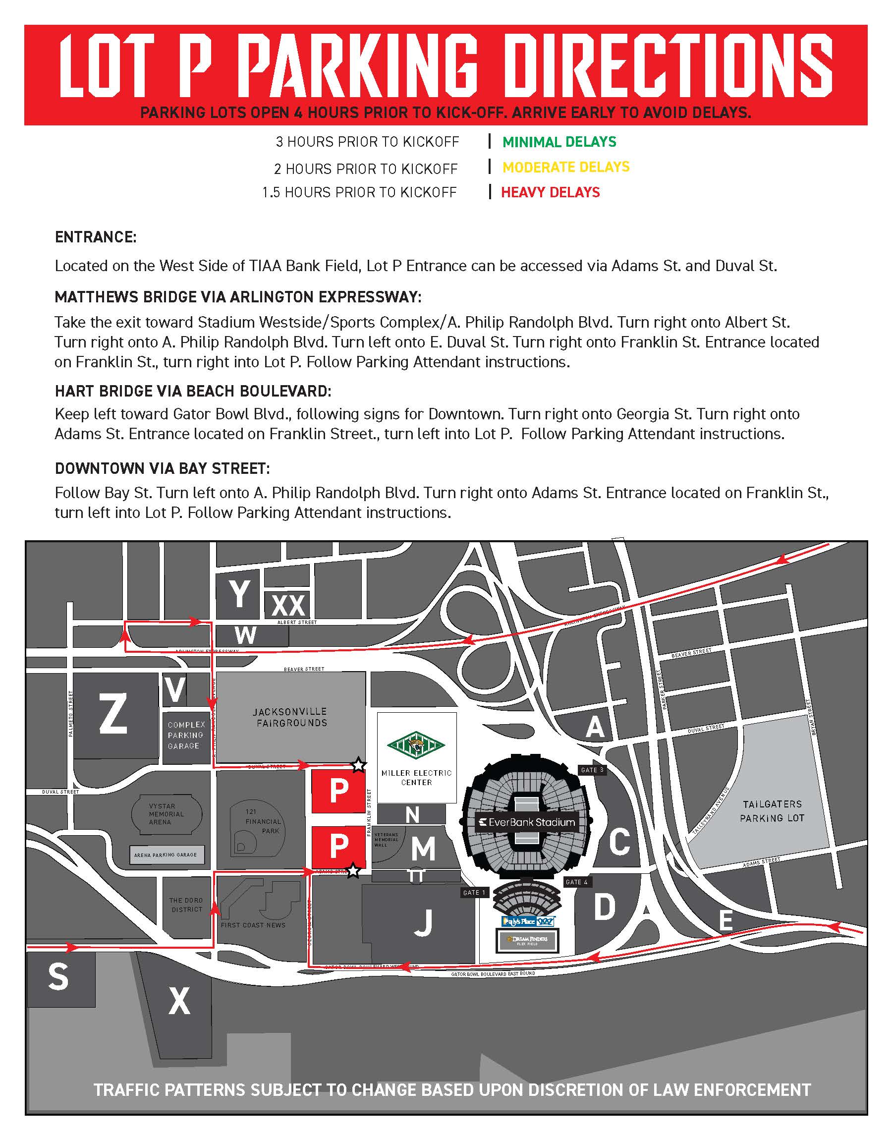 TIAA Bank Field Parking Lots & Rates [Complete 2022 Guide]