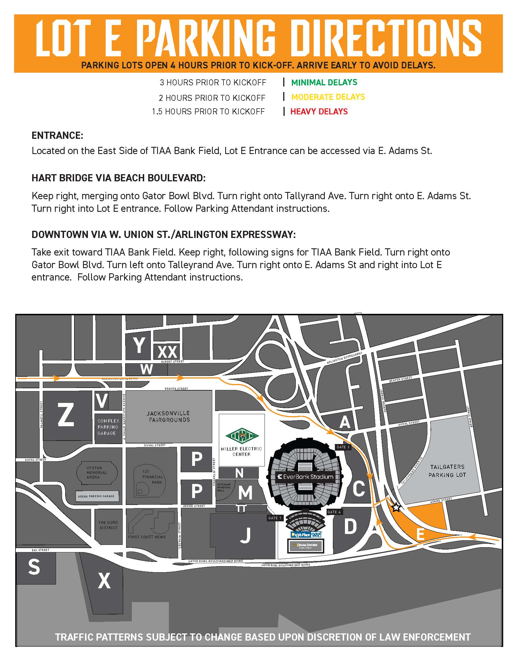 Bears/Broncos Parking Pass Lot E - tickets - by owner - event sale