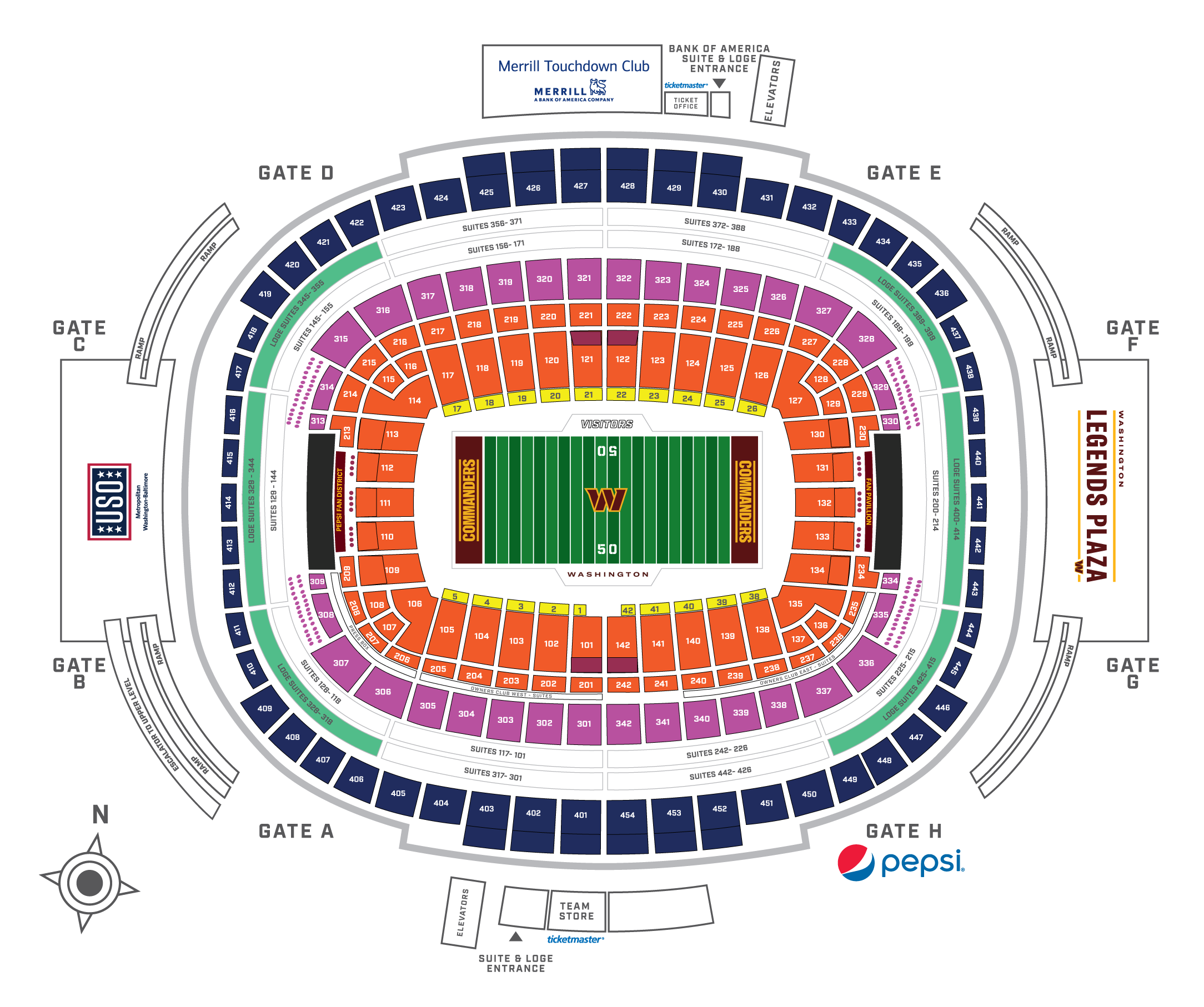 2023 Season Tickets  Washington Commanders 