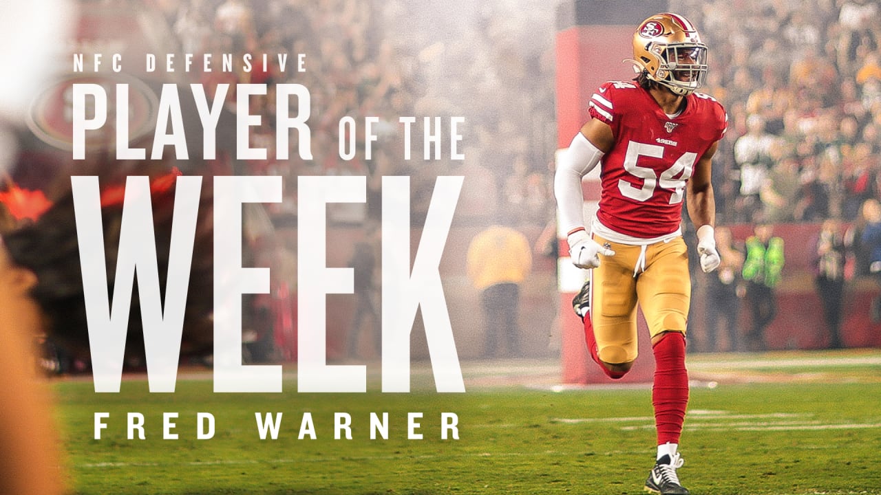 Fred Warner Earns Player of the Week Honors Behind Performance vs