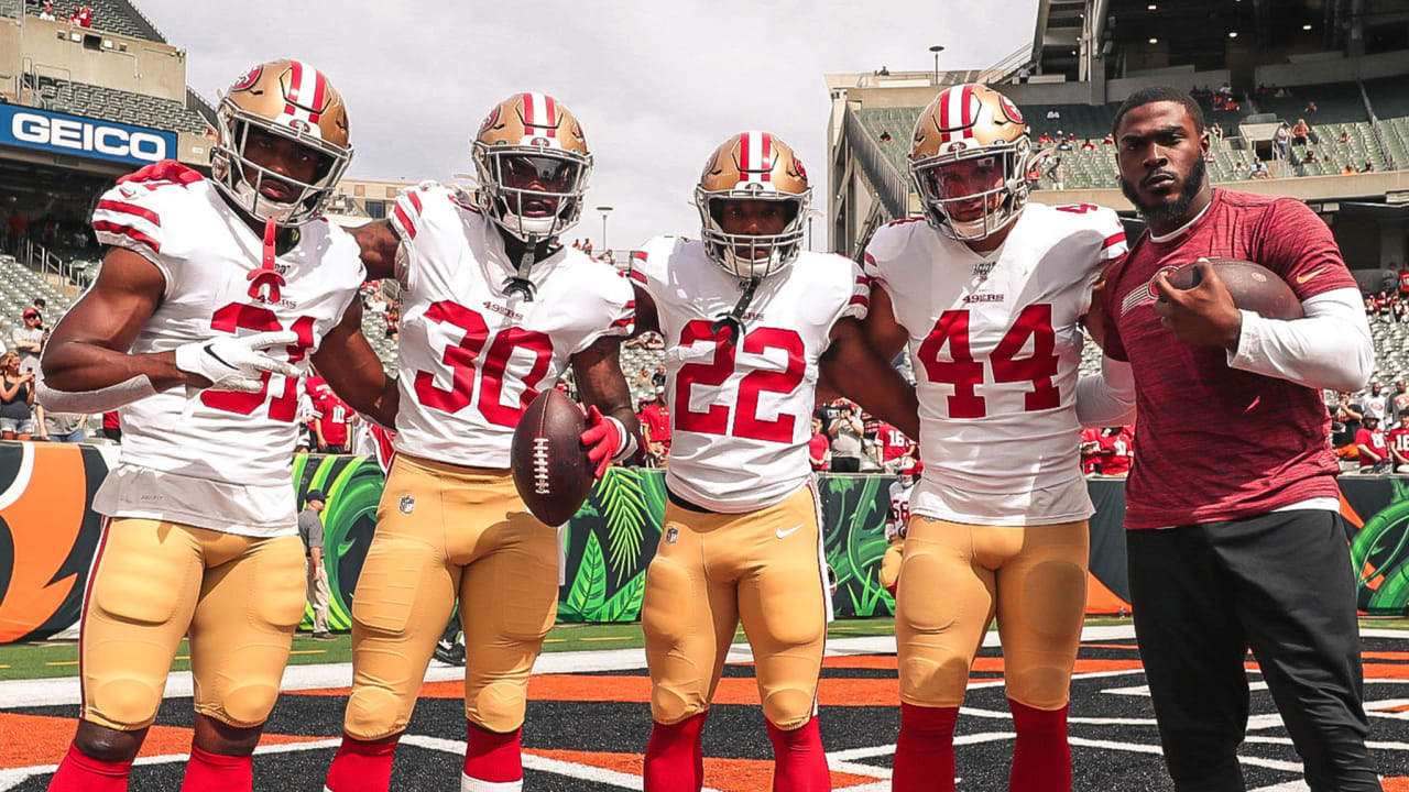 49ers pregame vs. Cardinals: RB Breida, CB Sherman active