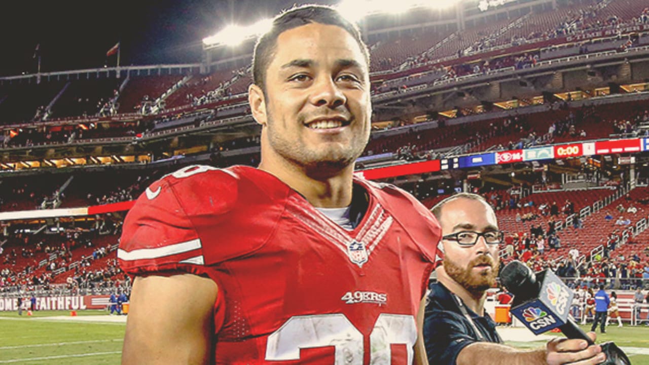 Jarryd Hayne NFL: San Francisco 49ers jersey number 38 to be worn by NRL  superstar