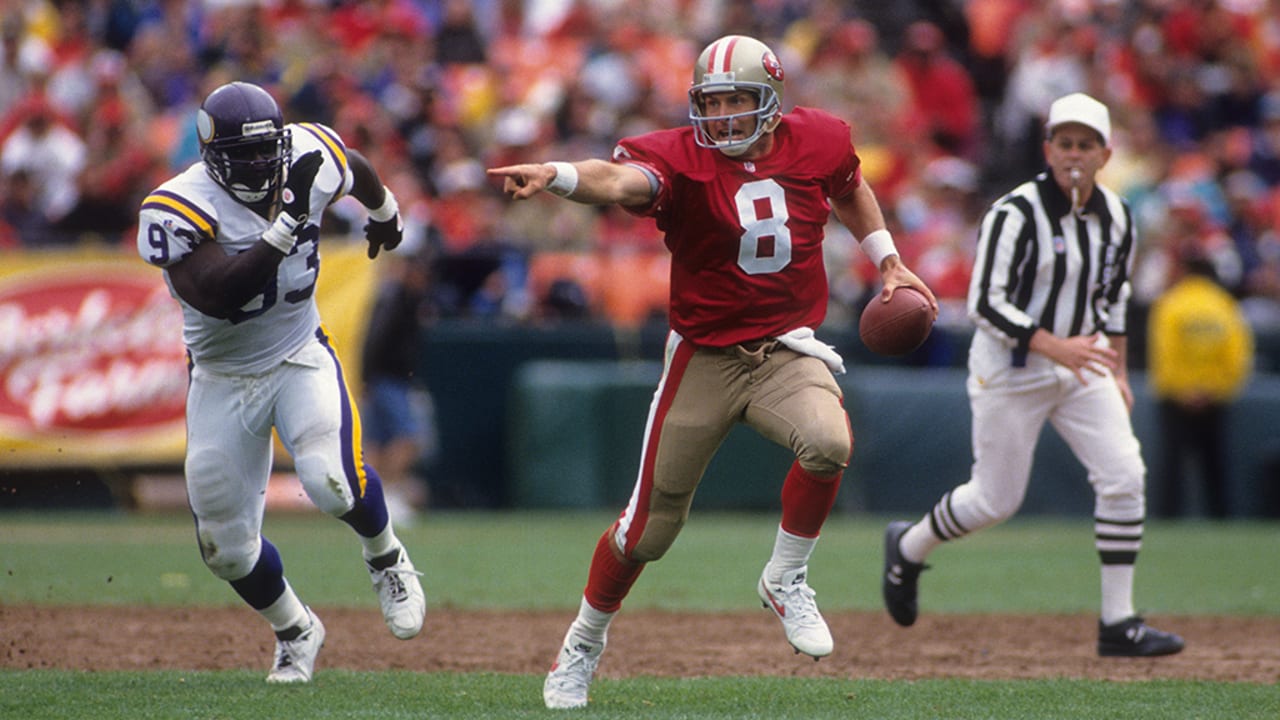 NFL 100: At No. 49, Steve Young and two stumbles that bookended an epic  49ers career - The Athletic