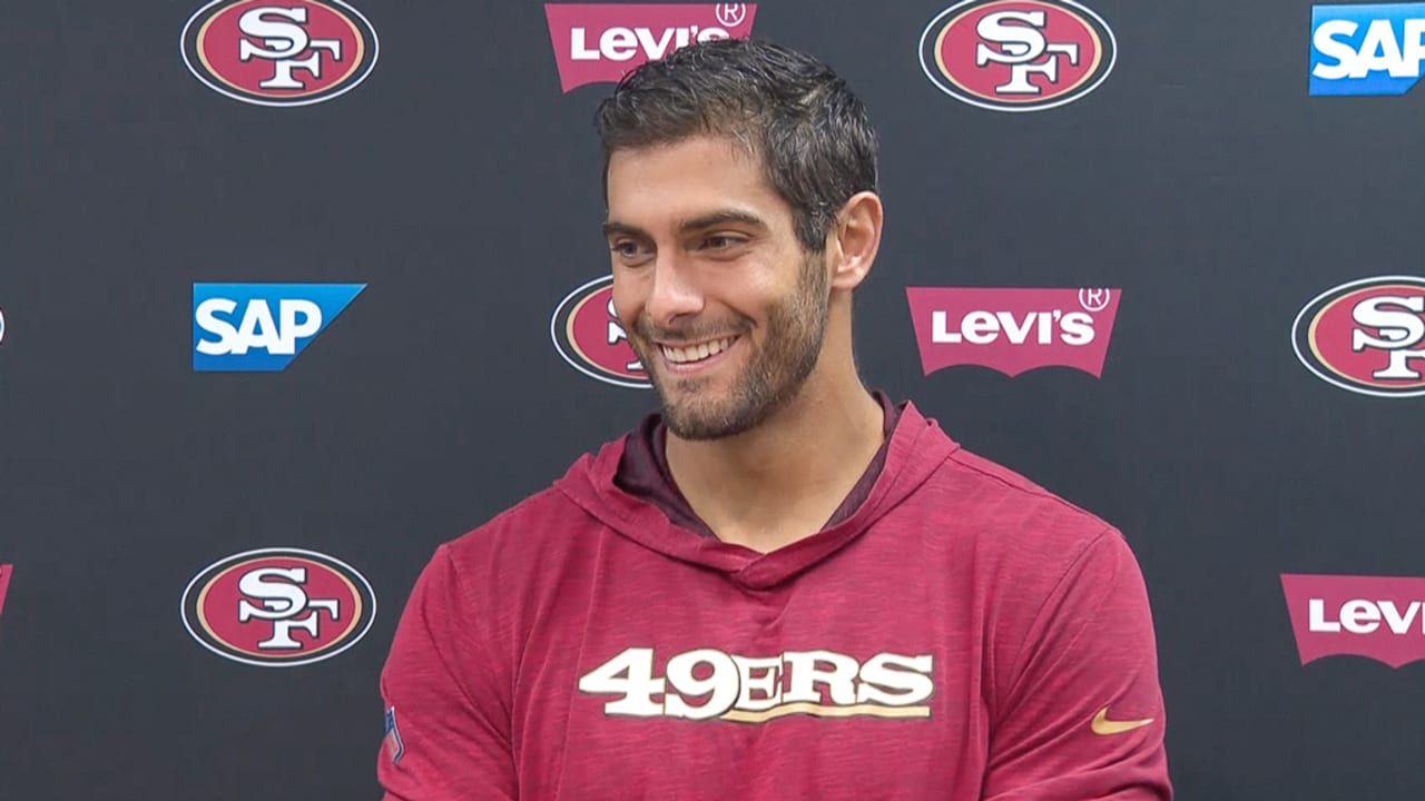 Jimmy Garoppolo Previews 49ers Game Plan against Bengals