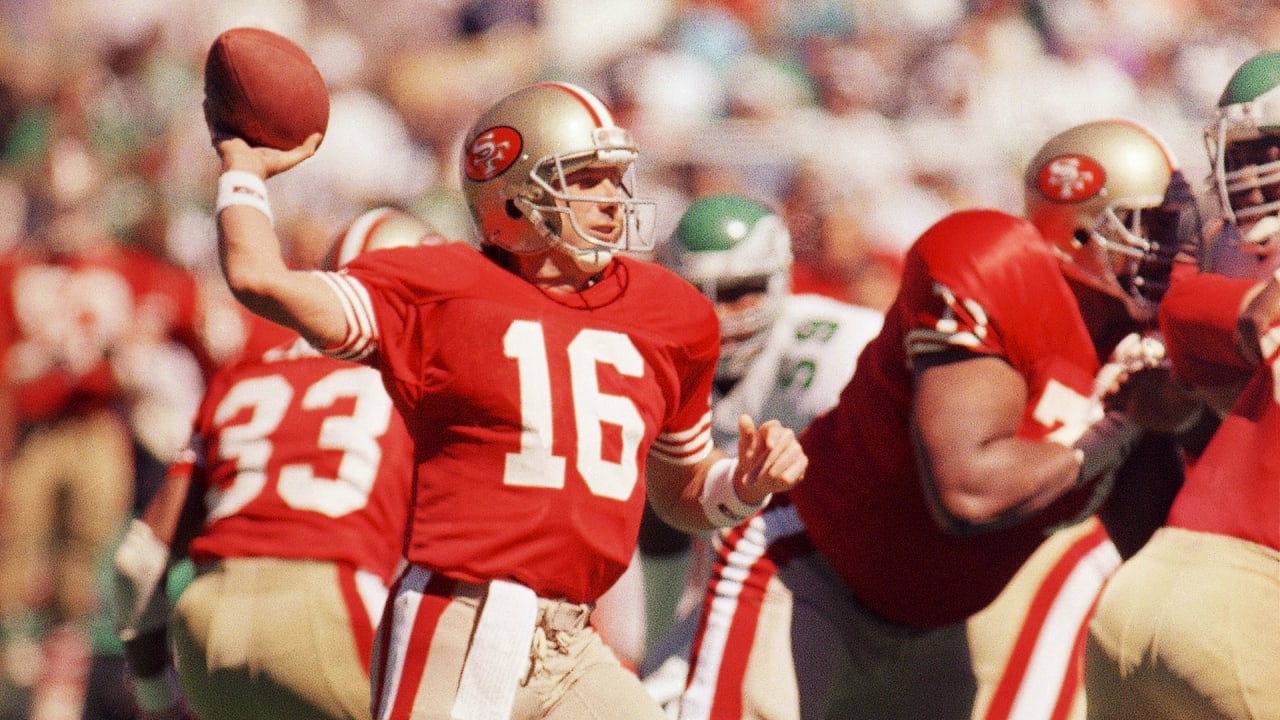 Joe Montana San Francisco 49ers Superbowl 1989