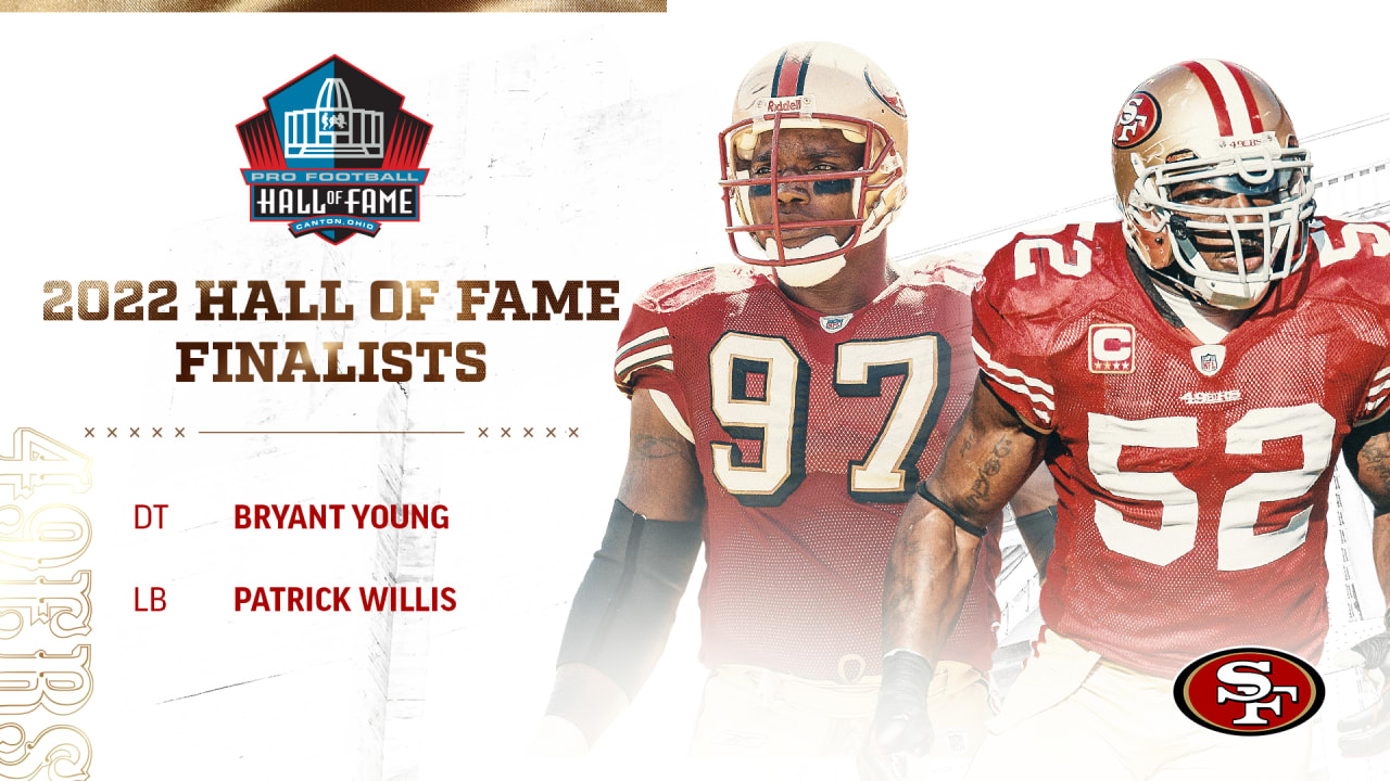 Patrick Willis, Bryant Young Named Finalists for Pro Football Hall