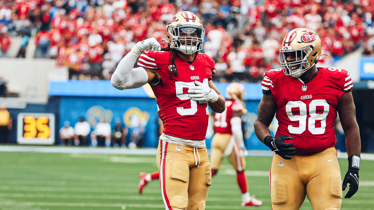 Watch: Matthew Stafford, Rams take field for first time in throwback  uniforms