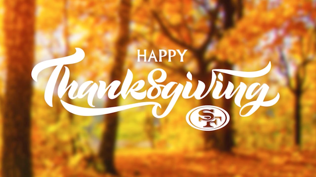 49ers thanksgiving